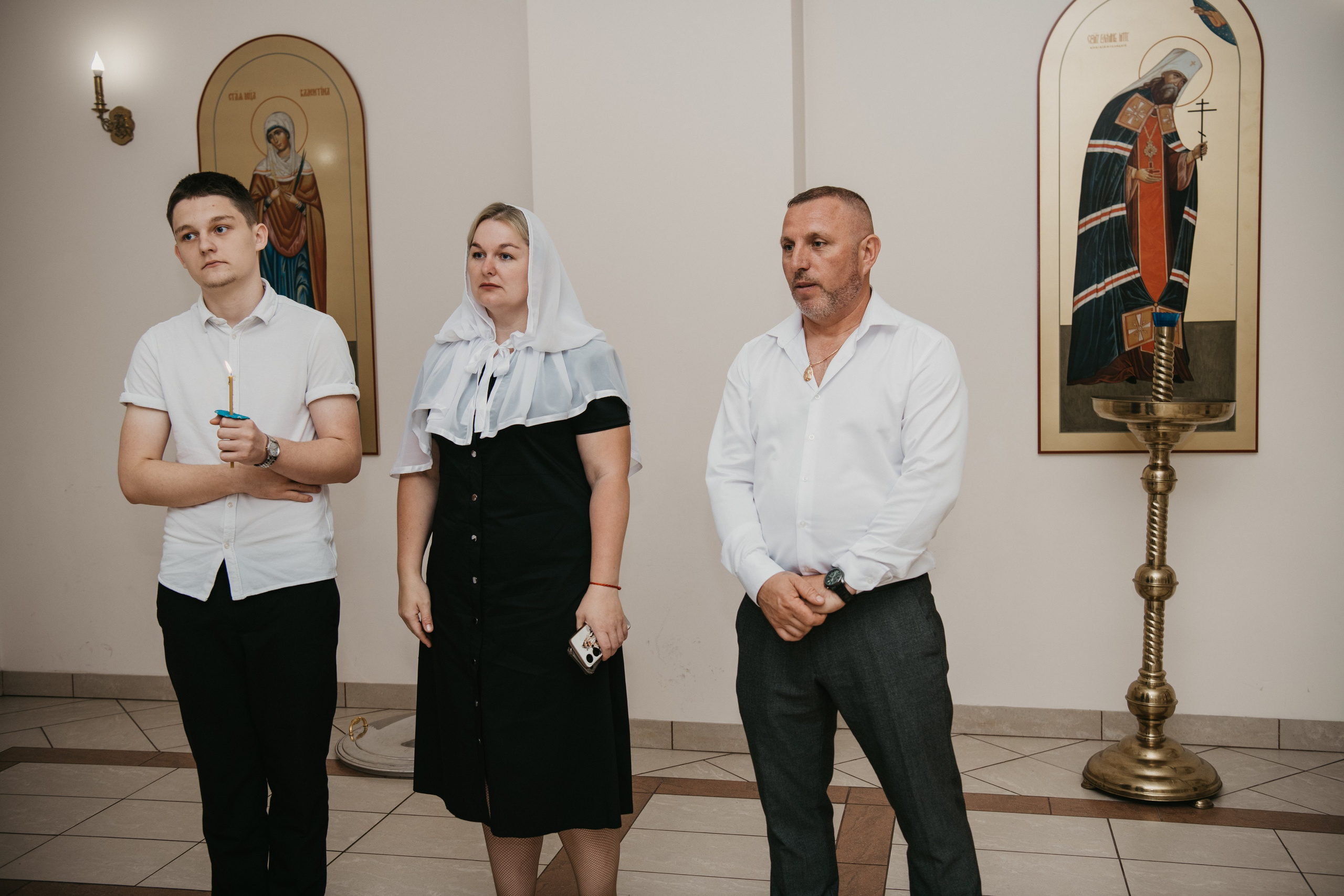 Крещение Евгения. Фотограф на выписку из роддома в Москве и МО