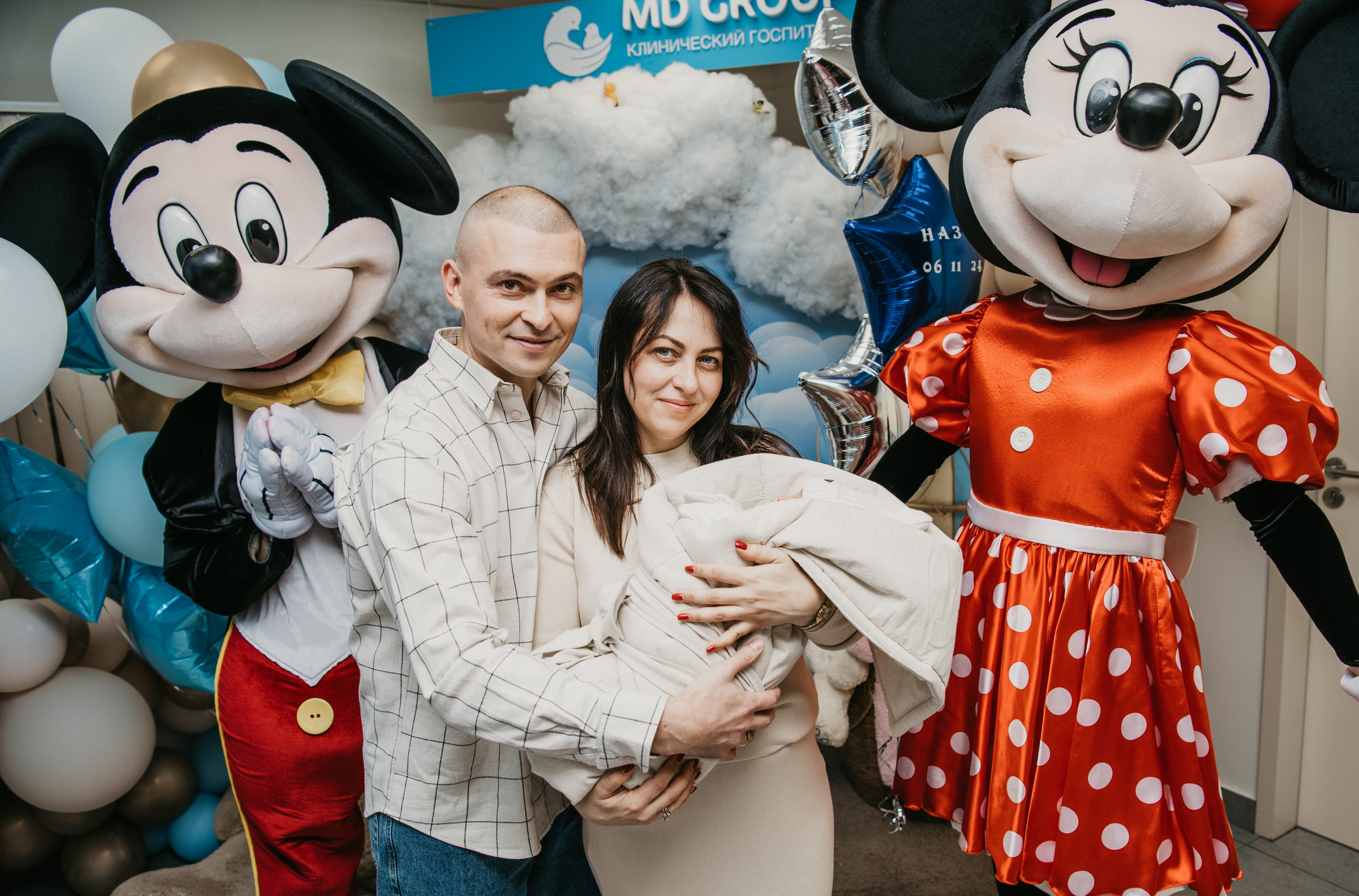 Выписка Назара. На Севастопольском. Фотограф на выписку из роддома в Москве и МО