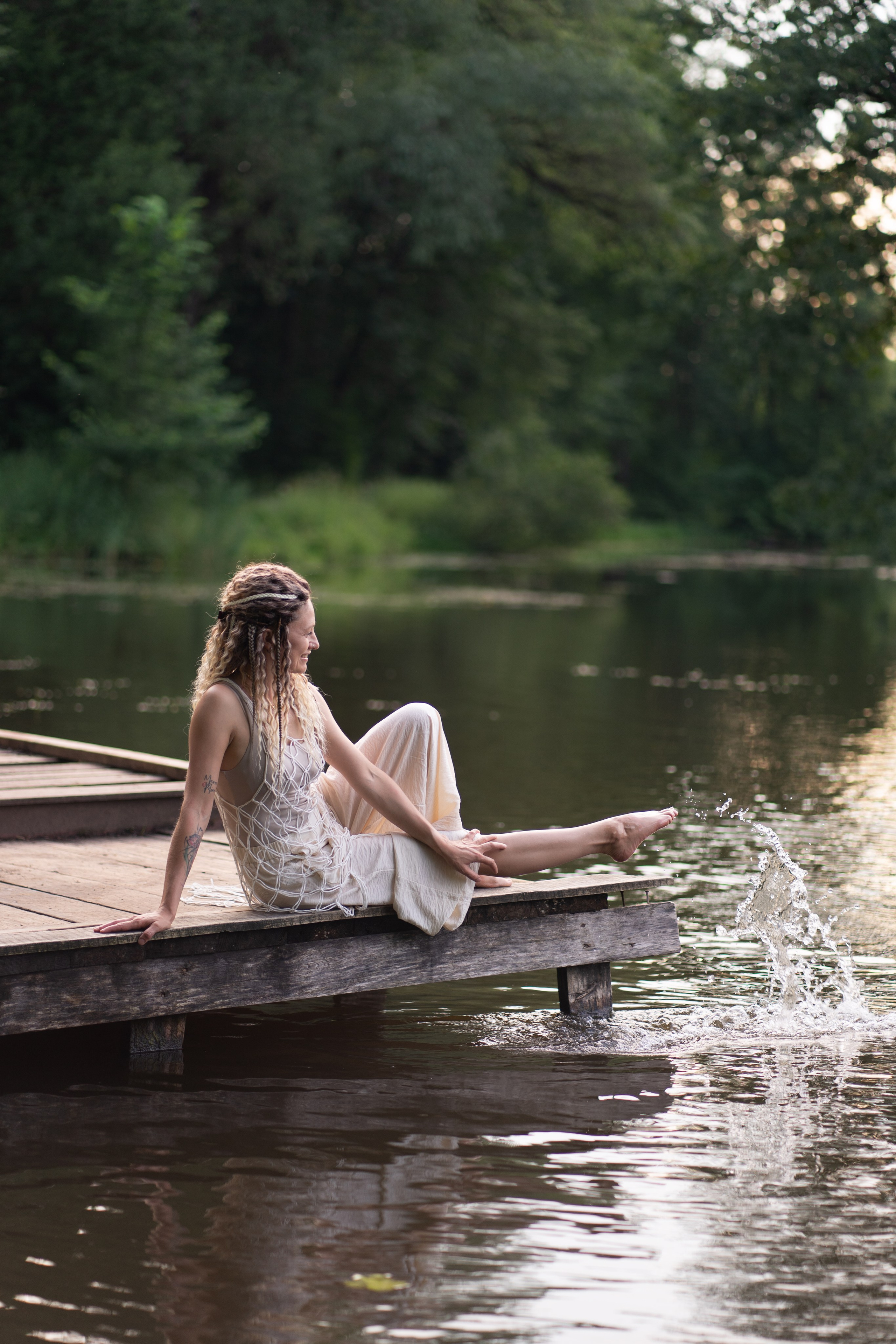 Анна —лесная нимфа. Фотограф Светлана Белоусова