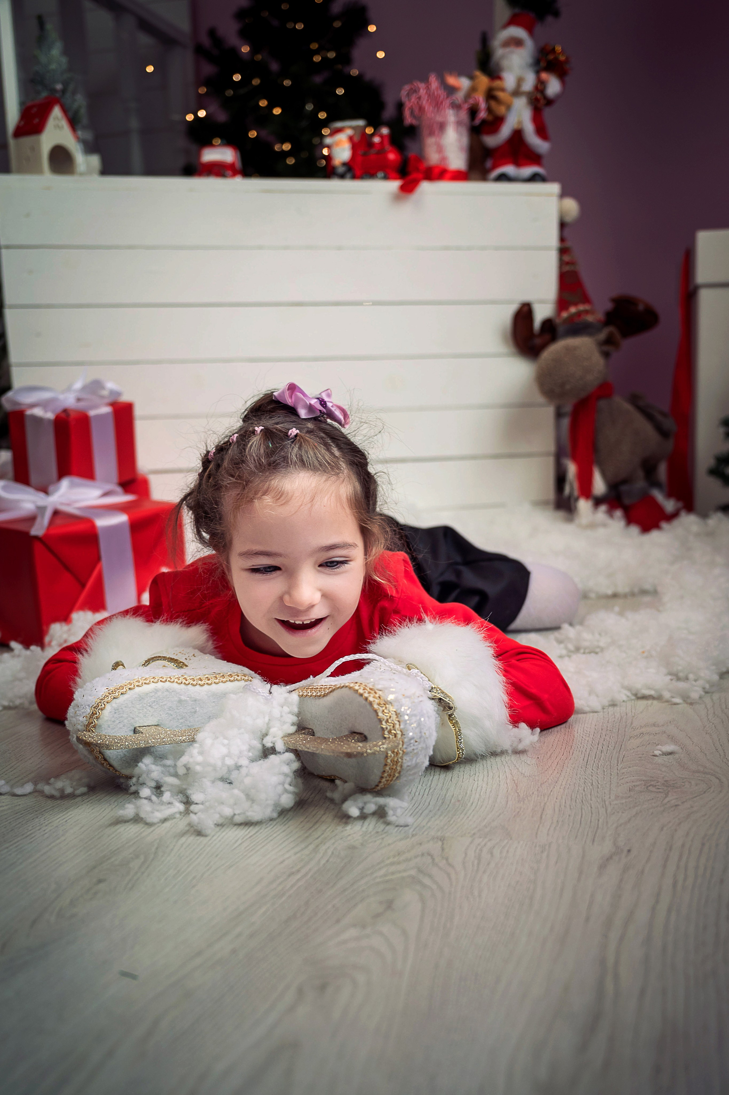 Новый год в студии. Детский и семейный фотограф в Волоколамске Ирина Шарова