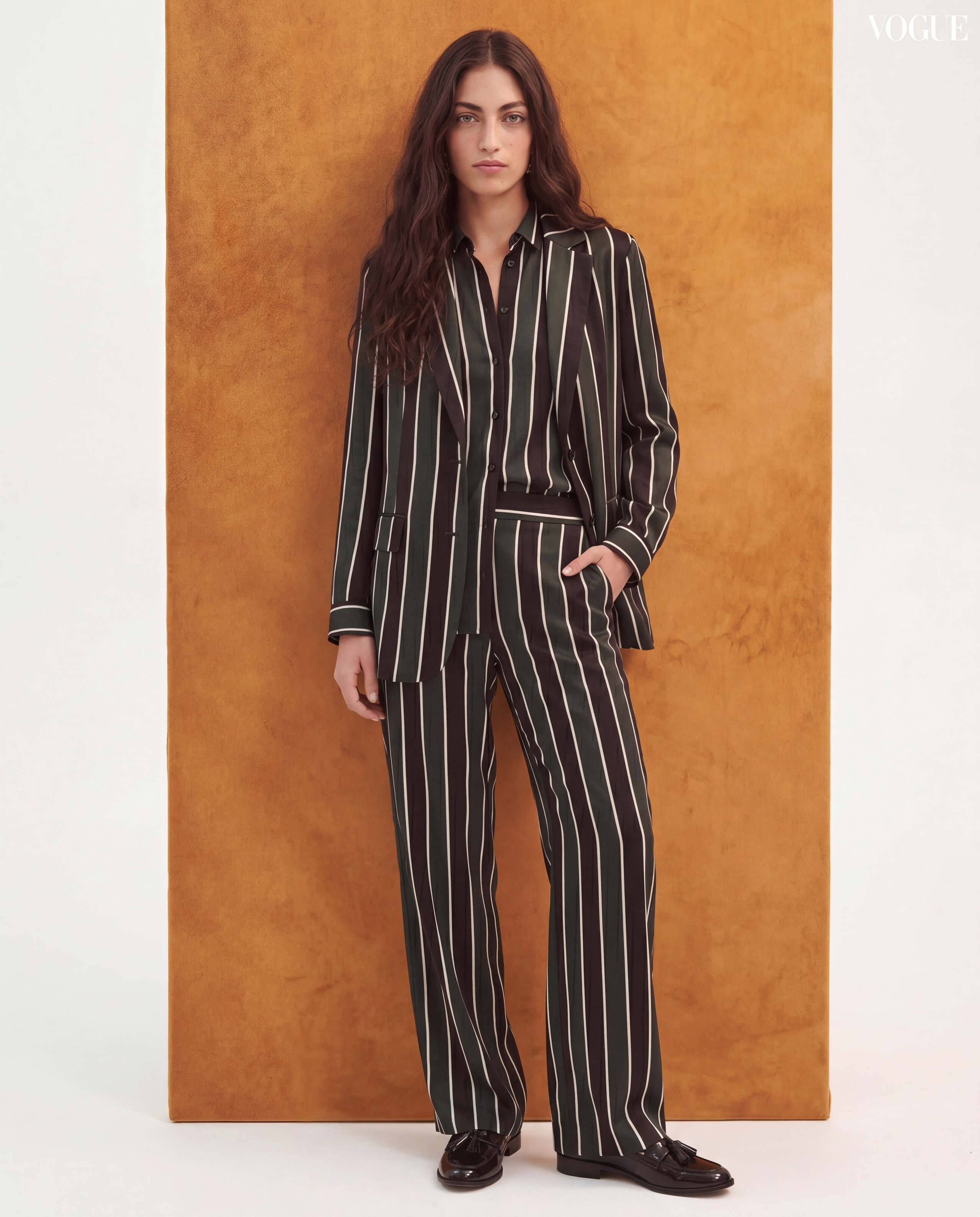 Имиджевая ИИ-фотосессия: драматичный портрет AI-модели, создающий сильный визуальный язык бренда и конкурентное преимущество