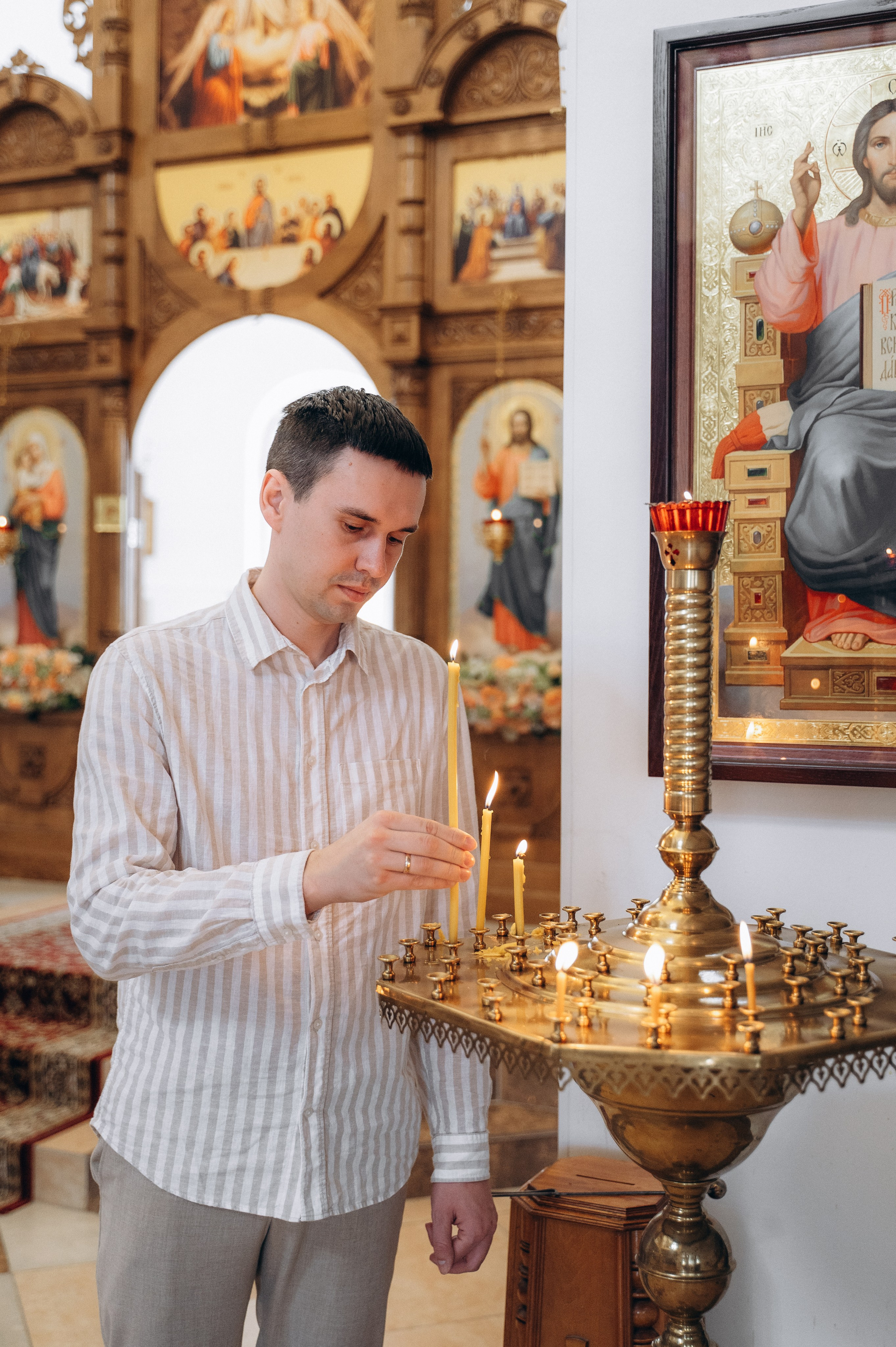 Крещение Мирона (Храм Преображения Господня). Семейный фотограф в Минске Дарья Дреко