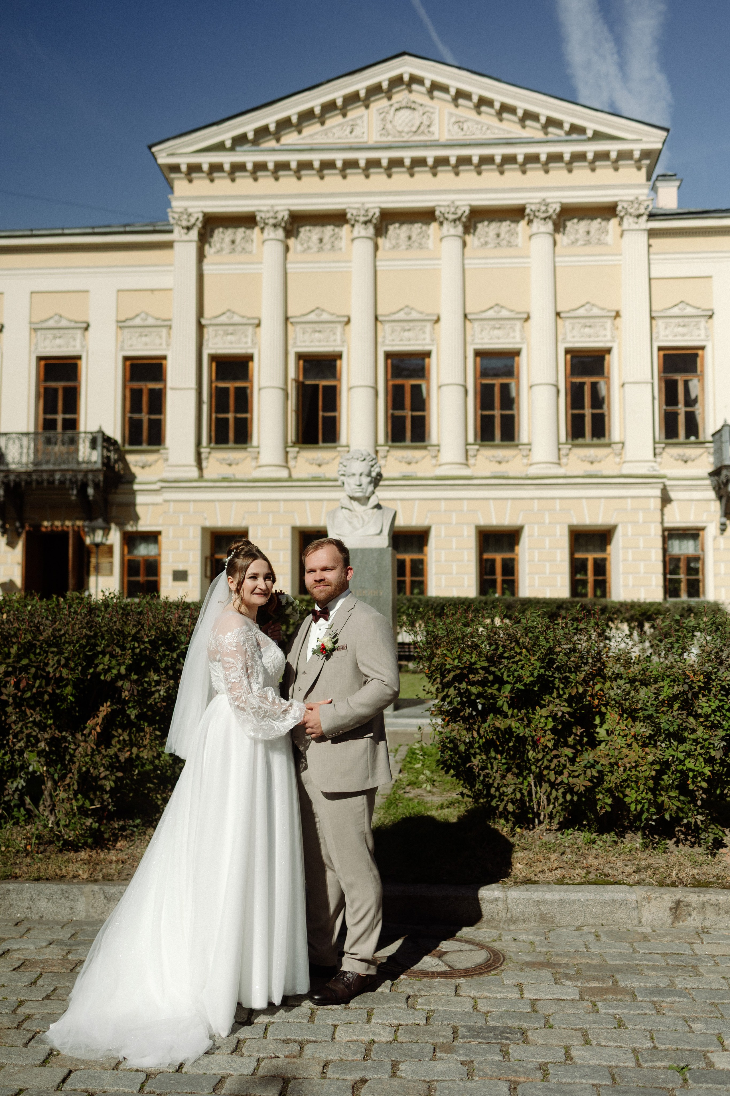 Библиотека имени Пушкина. Свадебный фотограф Маргарита Глумскова