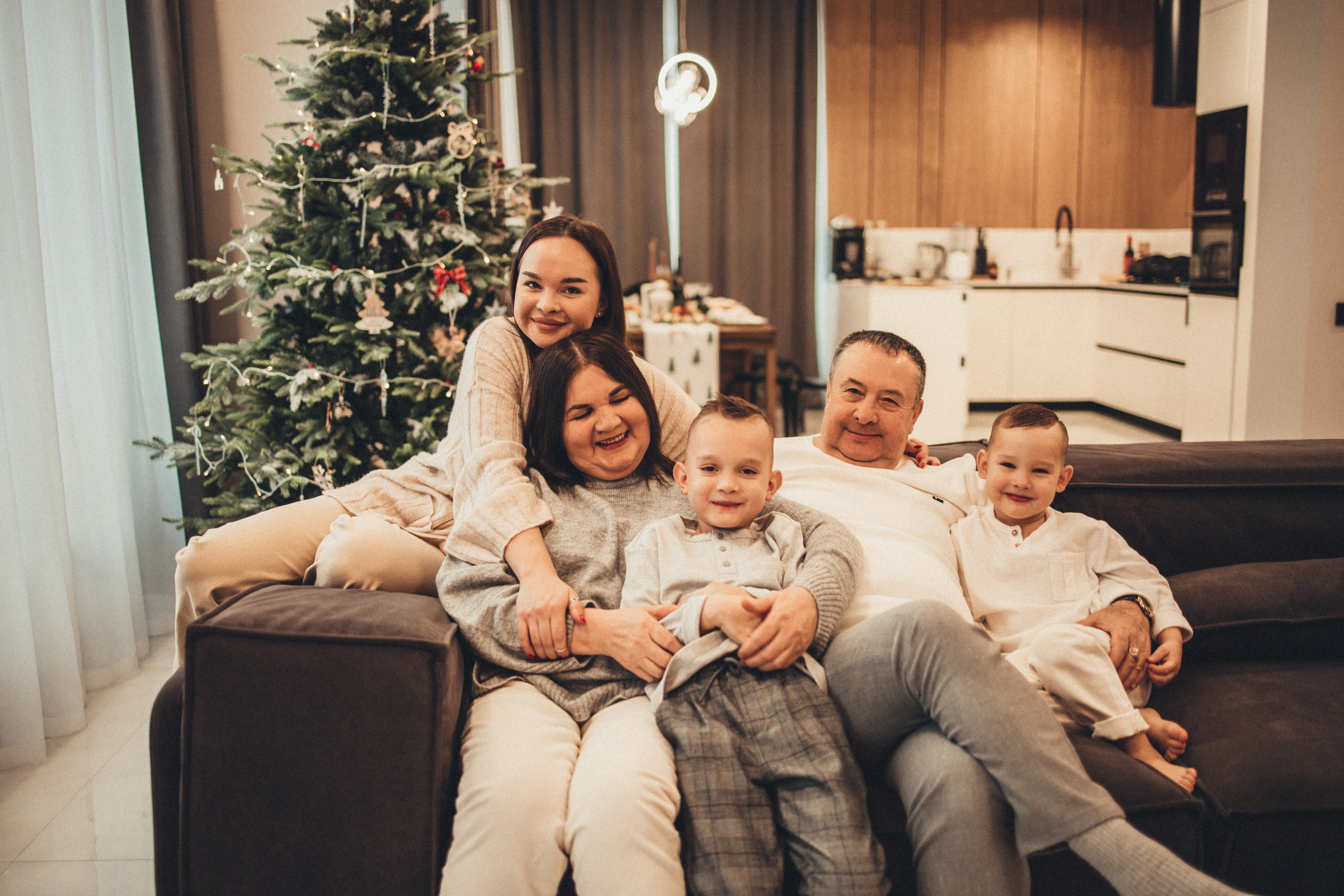 Рождественский ужин. Семейный lifestyle фотограф в Казани Ксения Верясова