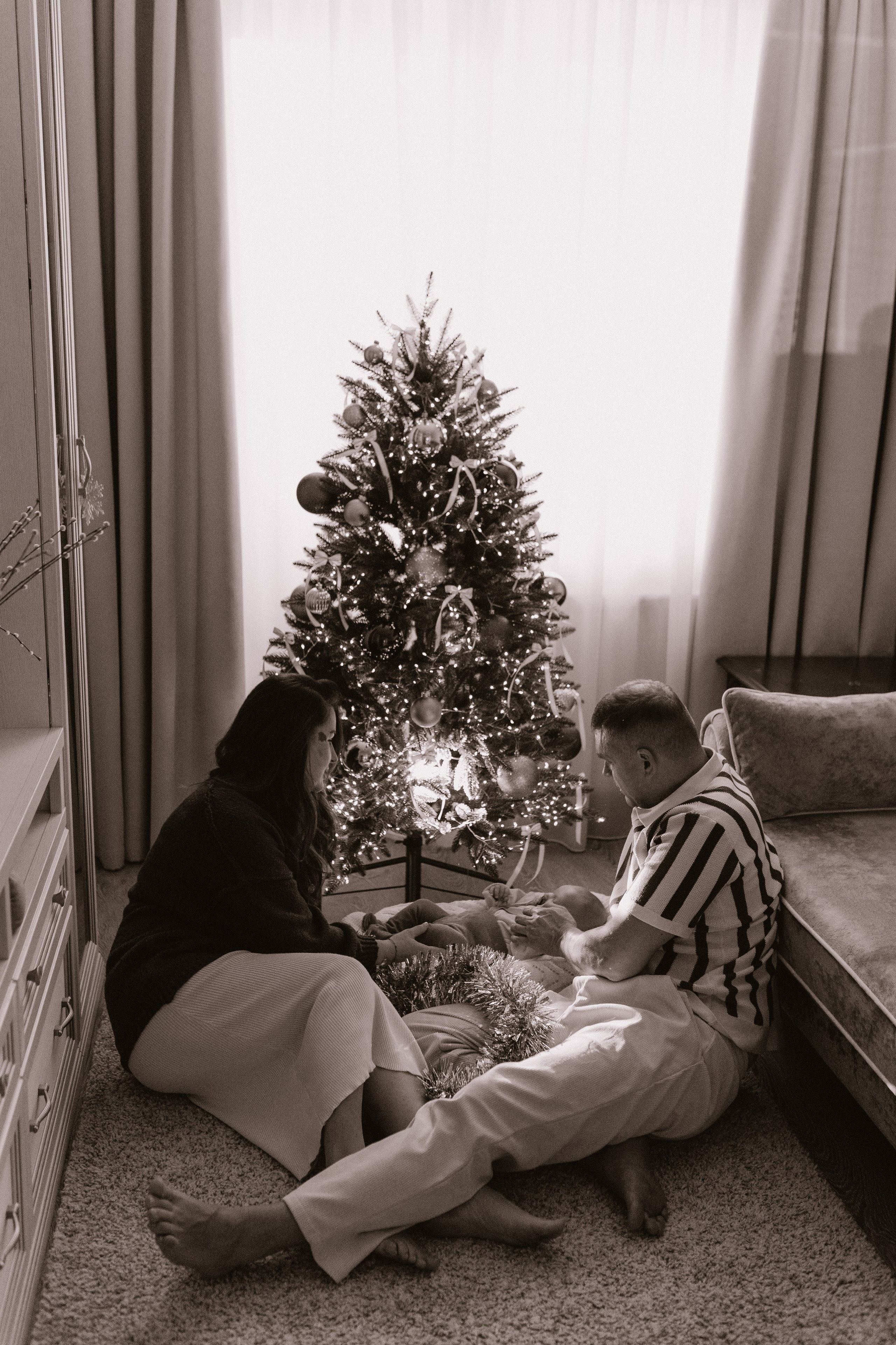 Первое Рождество Ярослава. Семейный фотограф в Новороссийске и Анапе Александра Яковлева