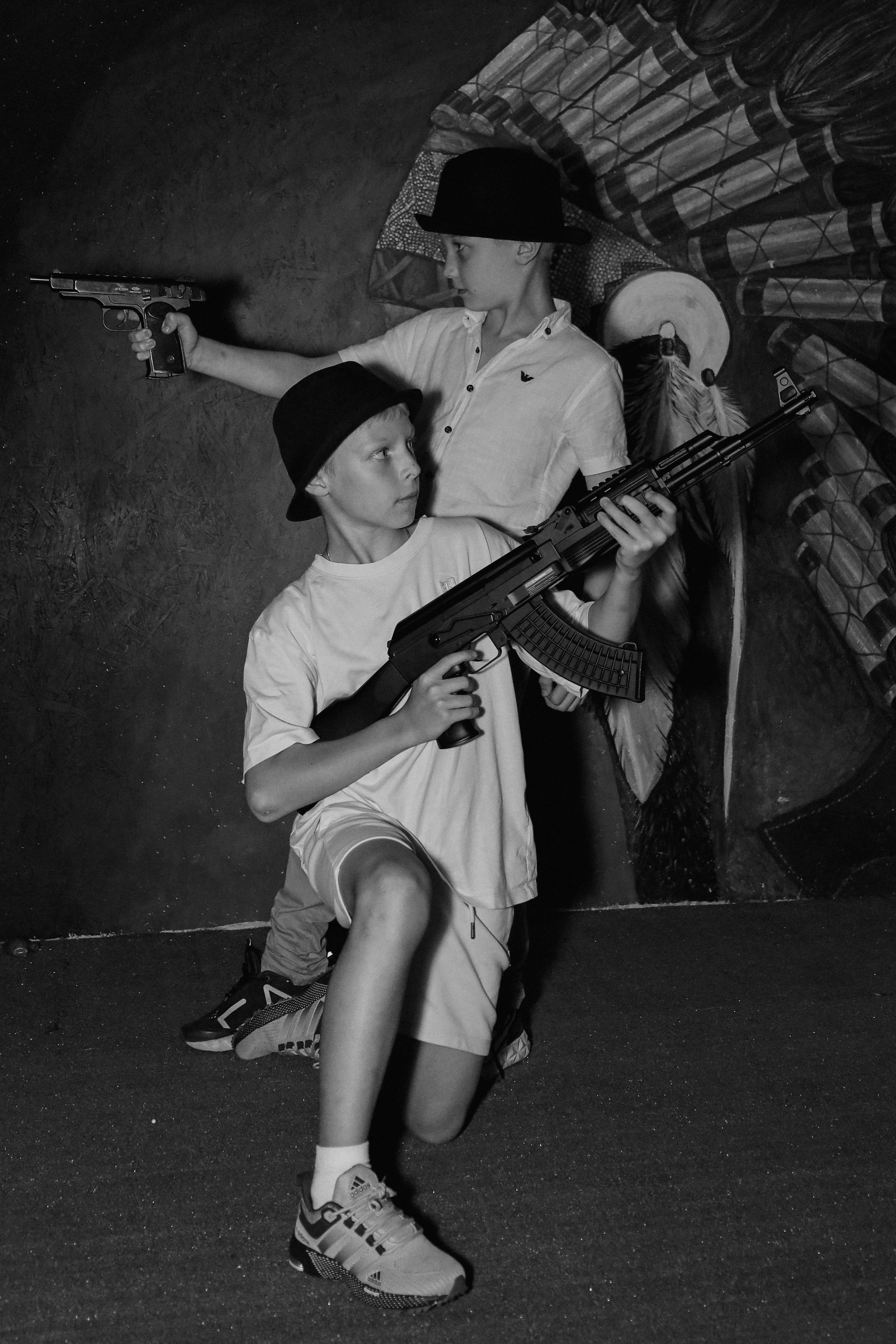 День рождение в стрелковом клубе. Фотограф Надршина Лилия