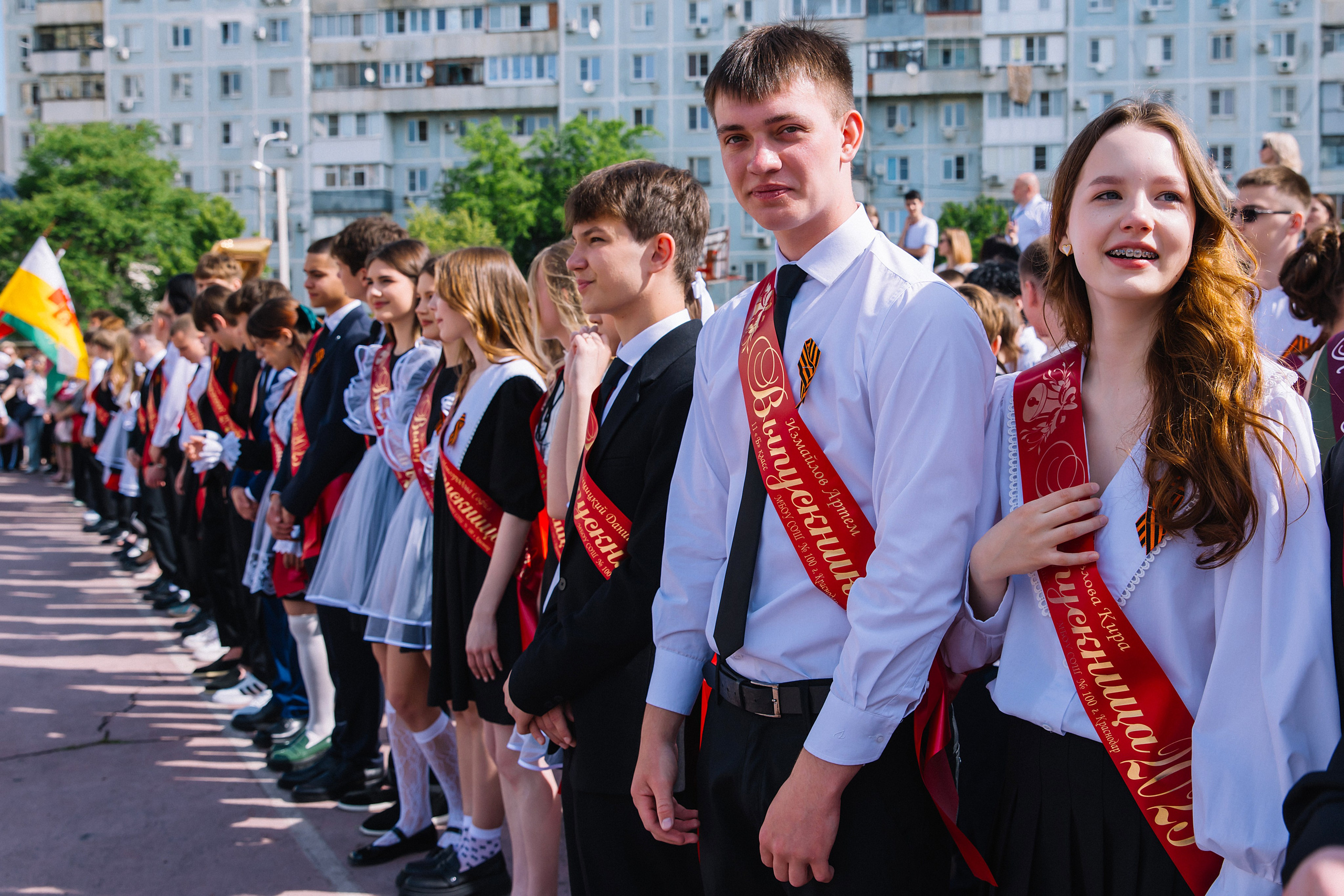 1 сентября 11 класс ШК№ 100. Фотограф и Видеограф в Краснодаре Юлия Солодченко