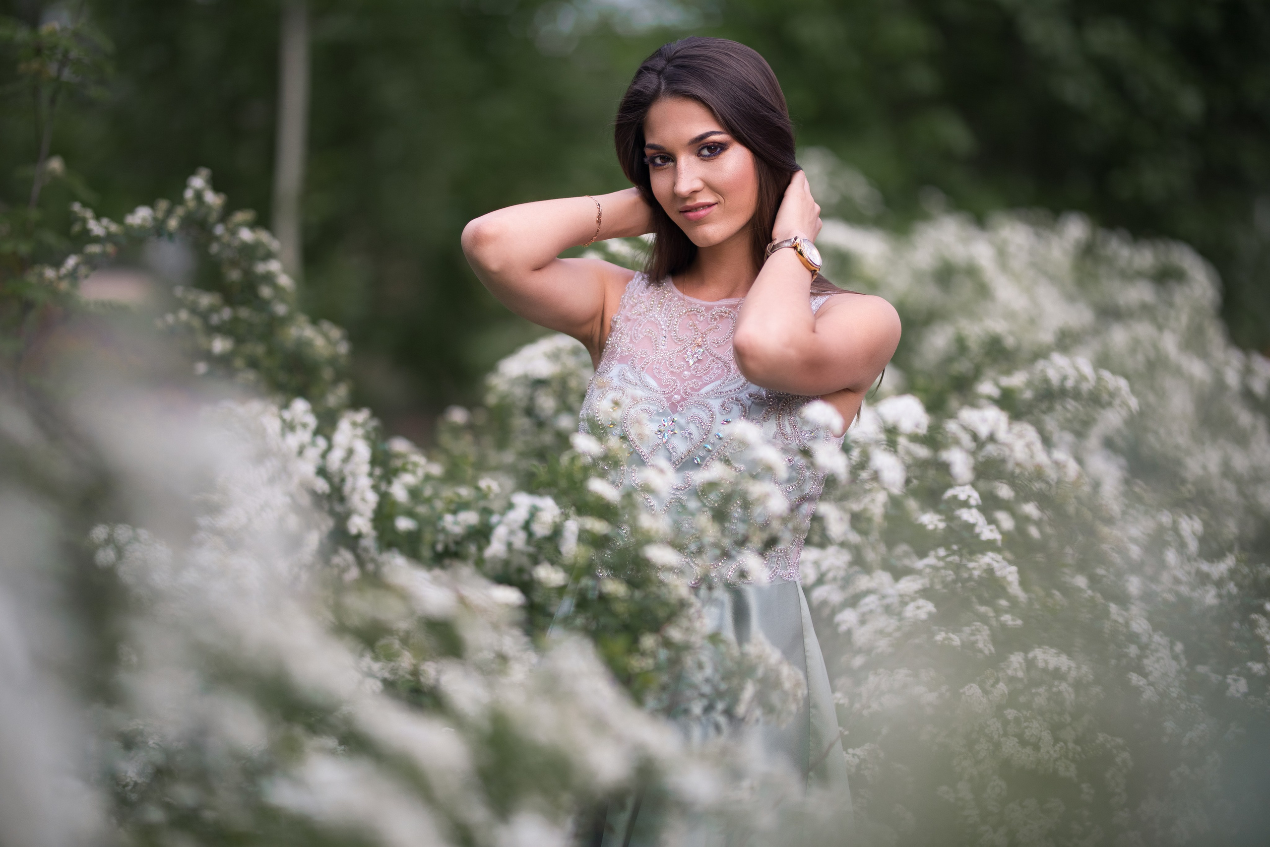 Фотосъемка в саду и на набережной с Валерией