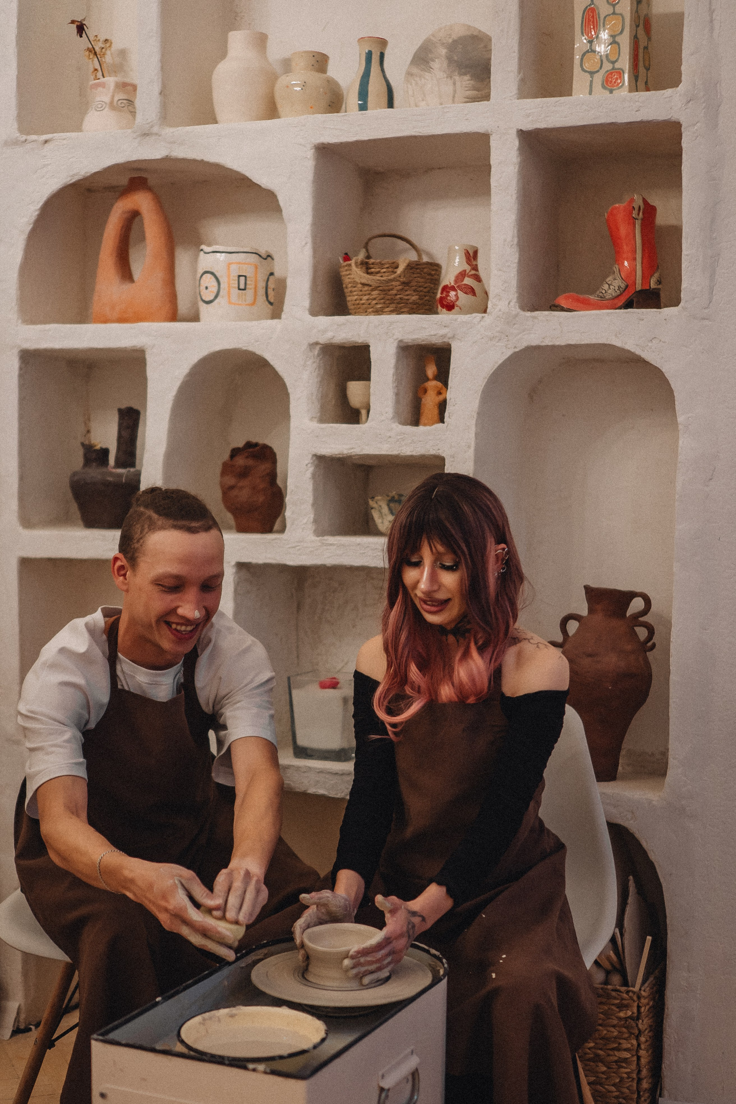 СВИДАНИЕ В ГОНЧАРНОЙ МАСТЕРСКОЙ. Профессиональный фотограф, Санкт-Петербург — Виктория Богомолова