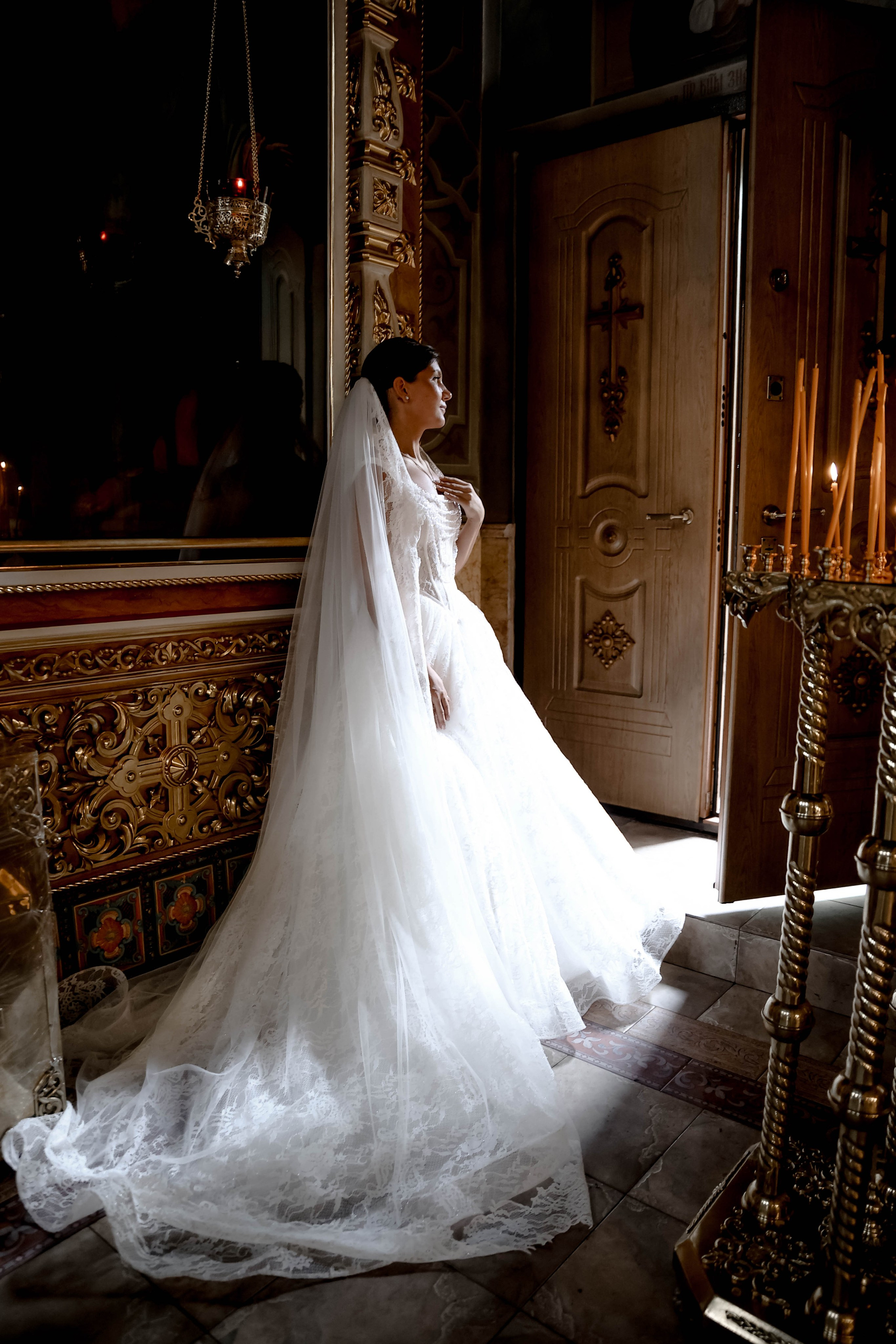 Иван и Дарья в храме Всех Святых. Фотограф в Москве и любой точке земного шара Алёна Вялова (Чулкова)