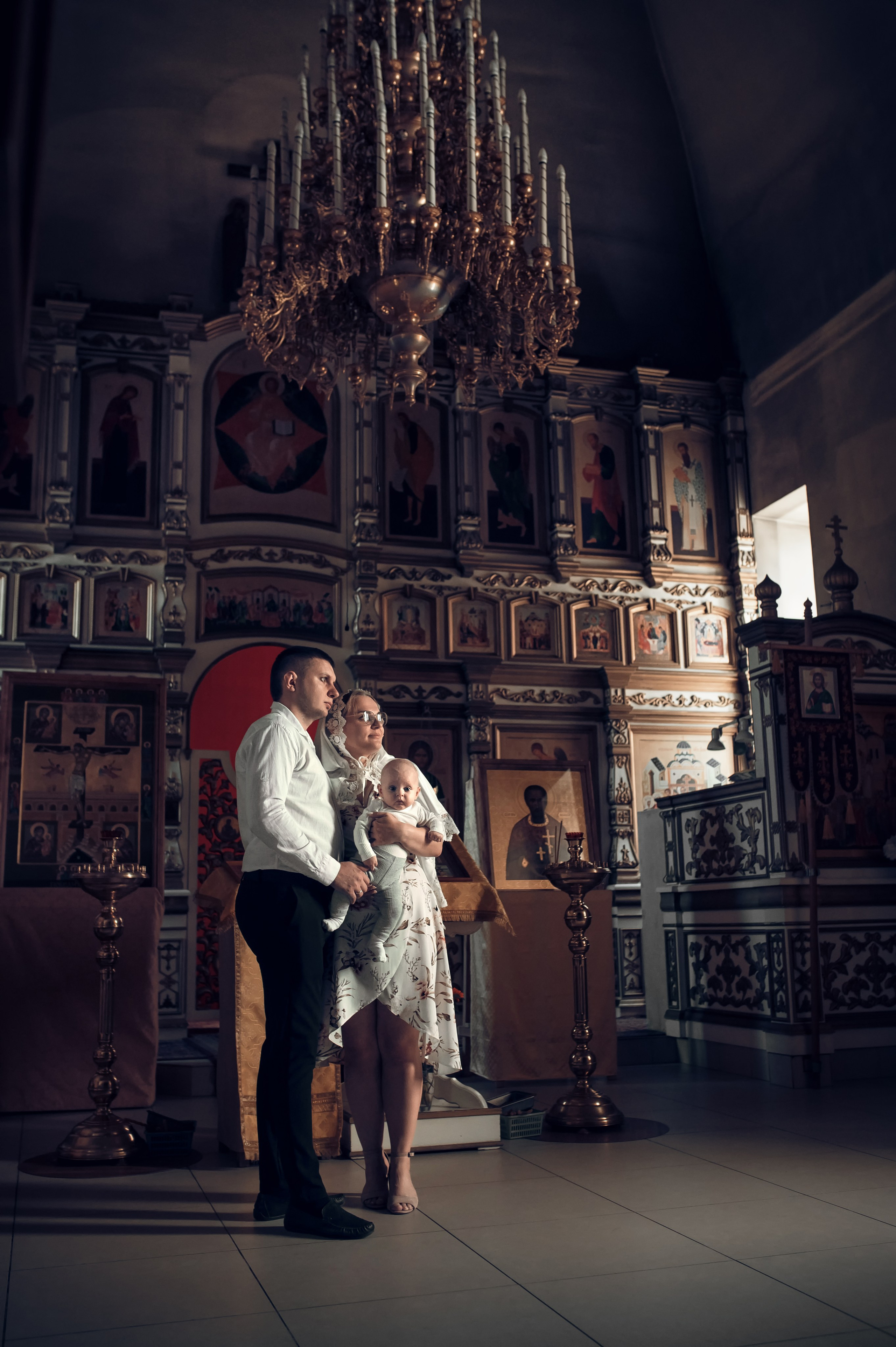 Таинство Крещения Крестовоздвиженский храм. Семейный фотограф Олеся Батурина Рязань