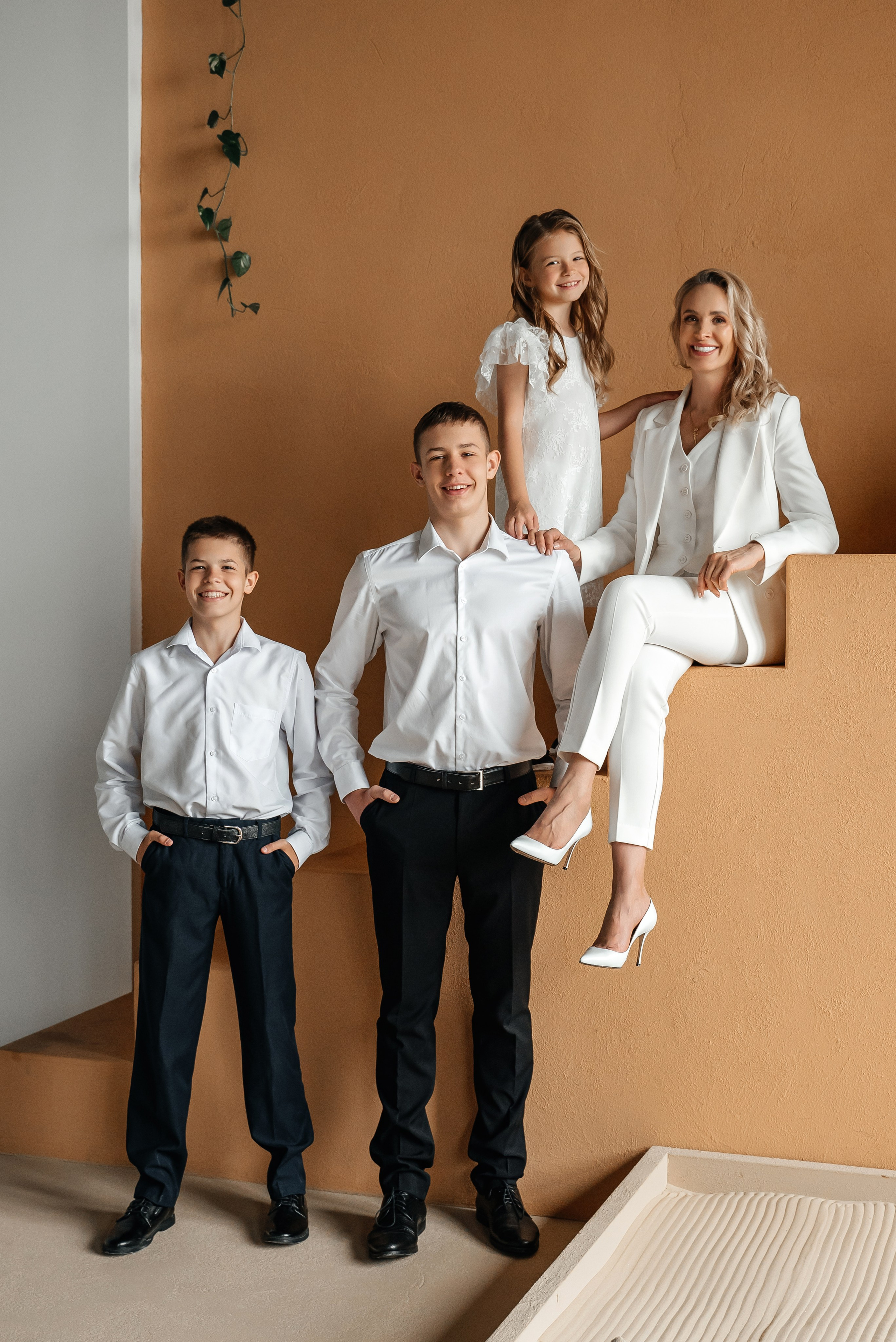 Фотосессия многодетной семьи. Свадебный фотограф Елена Рякина