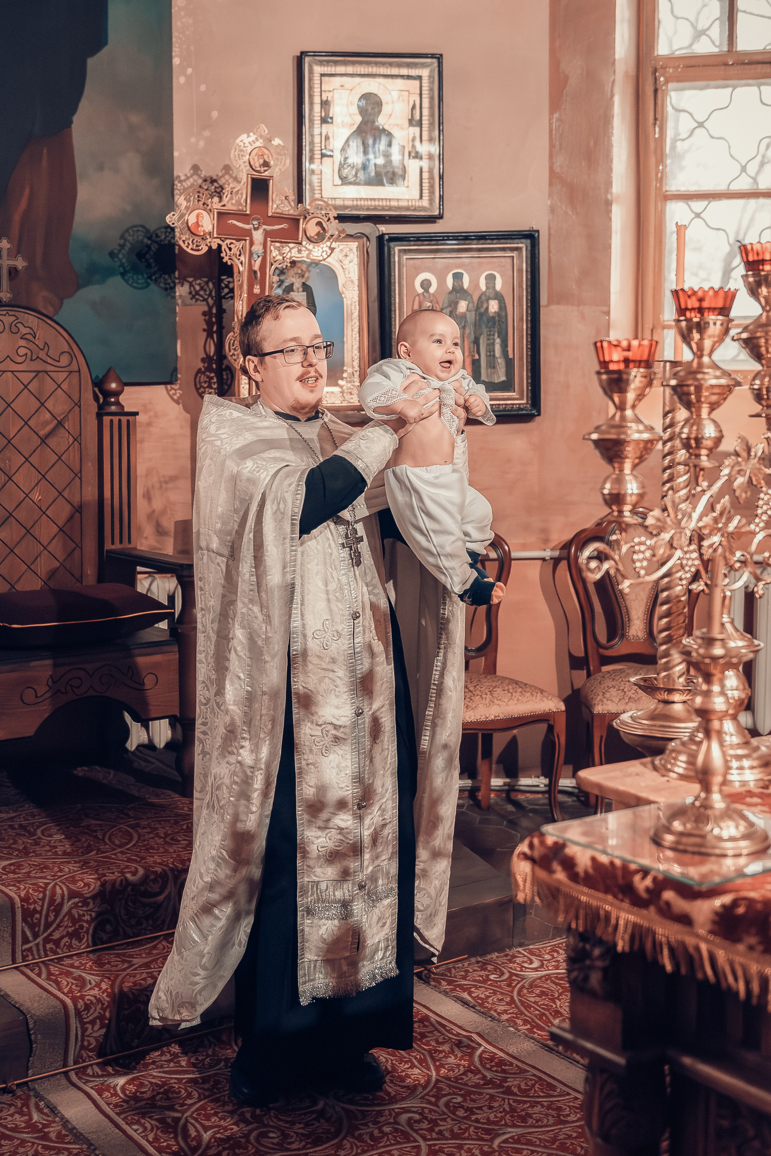 Таинство Крещения (репортажная съемка). Moscow_CPC