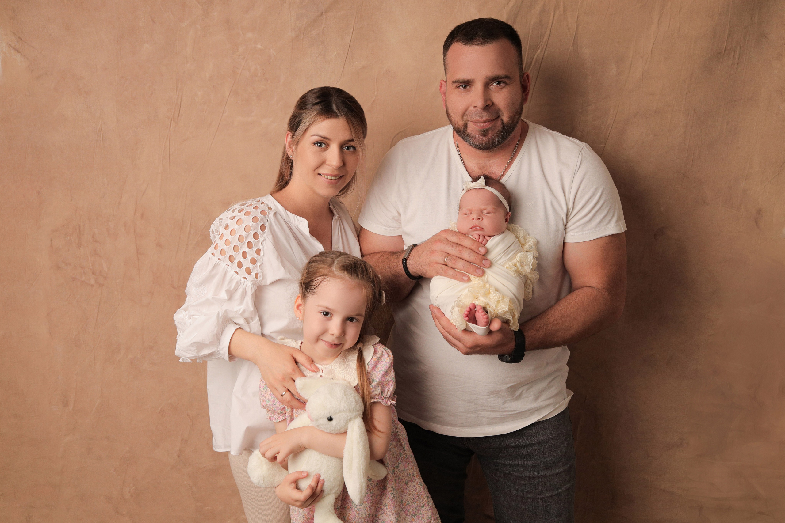 Новорожденные девочки. Фотограф новорожденных в Новокузнецке Анна Горошникова