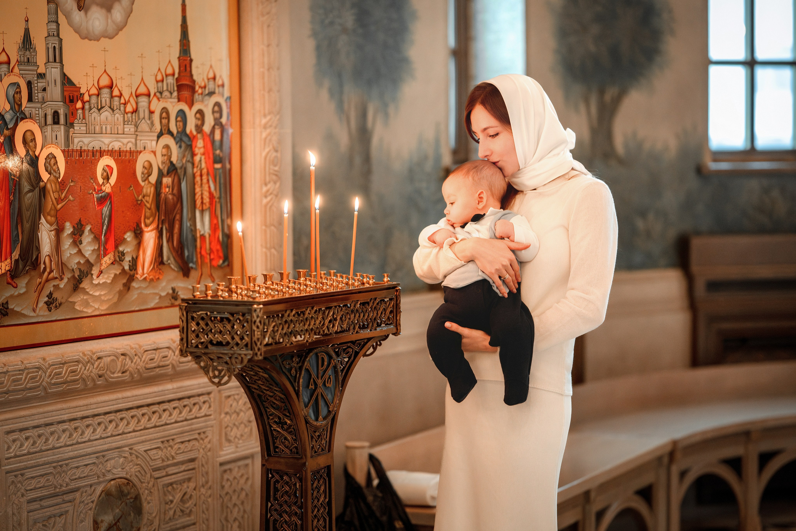 Сретенский монастырь, крещение в Сретенском монастыре