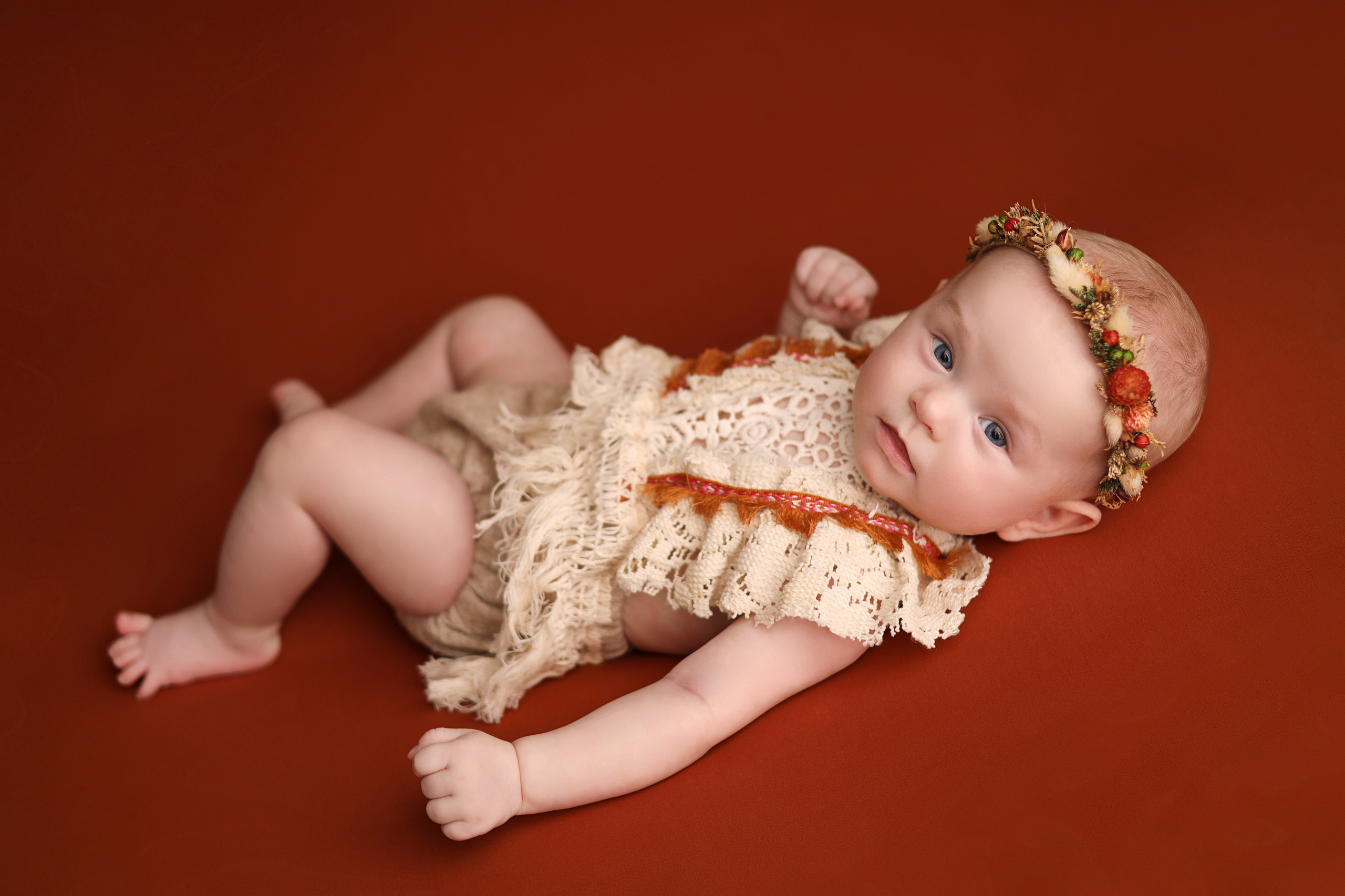 Арине 4 месяца. Фотограф новорожденных Москва. Ньюборн фотограф Москва