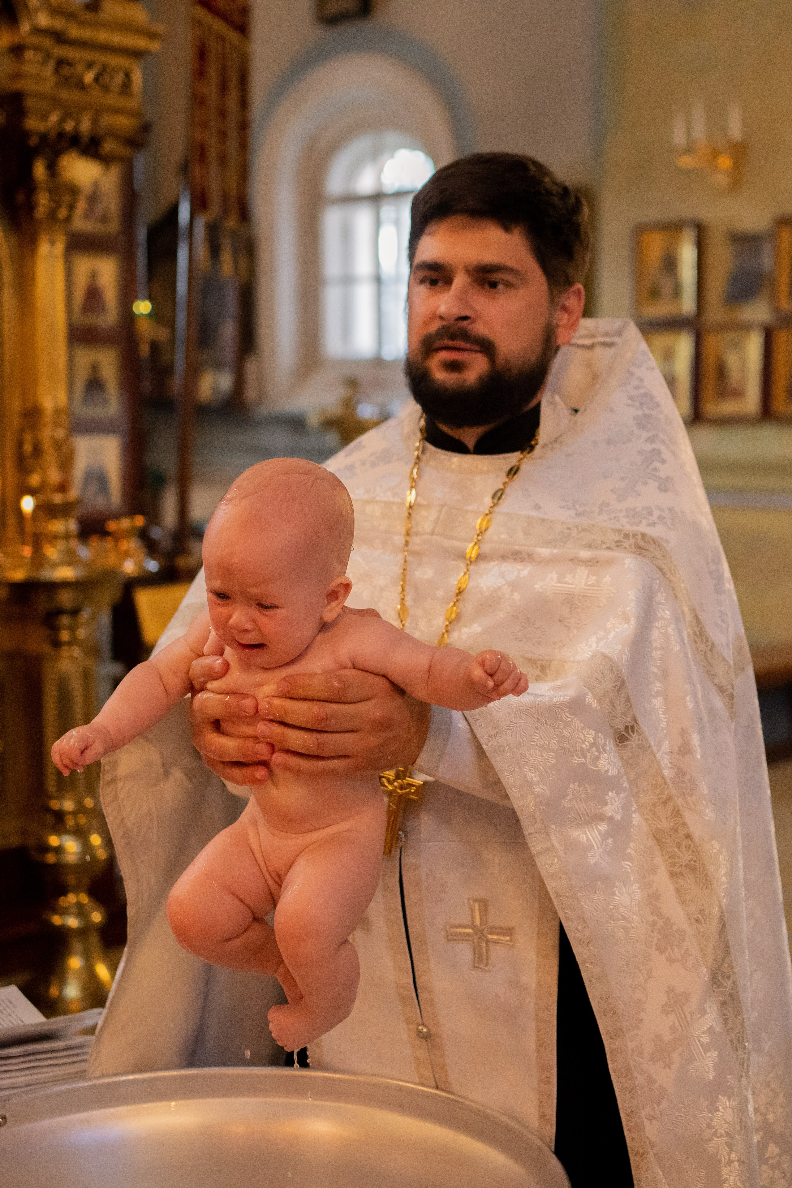 Крещение Анечки. Фотограф грудного вскармливания в Москве Екатерина