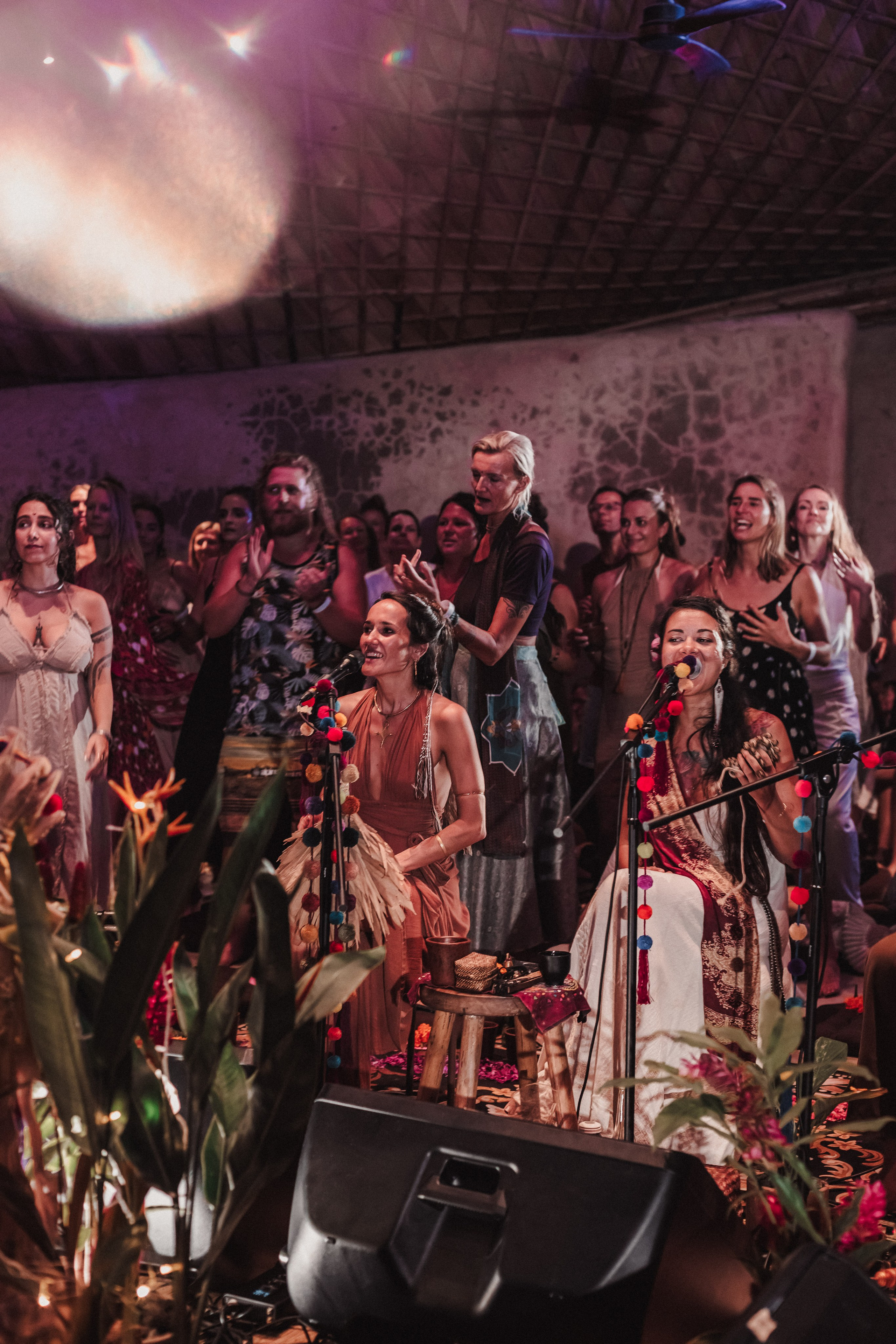 Hanuman Project kirtan at Alchemy march. Mariam Bagdasaryan