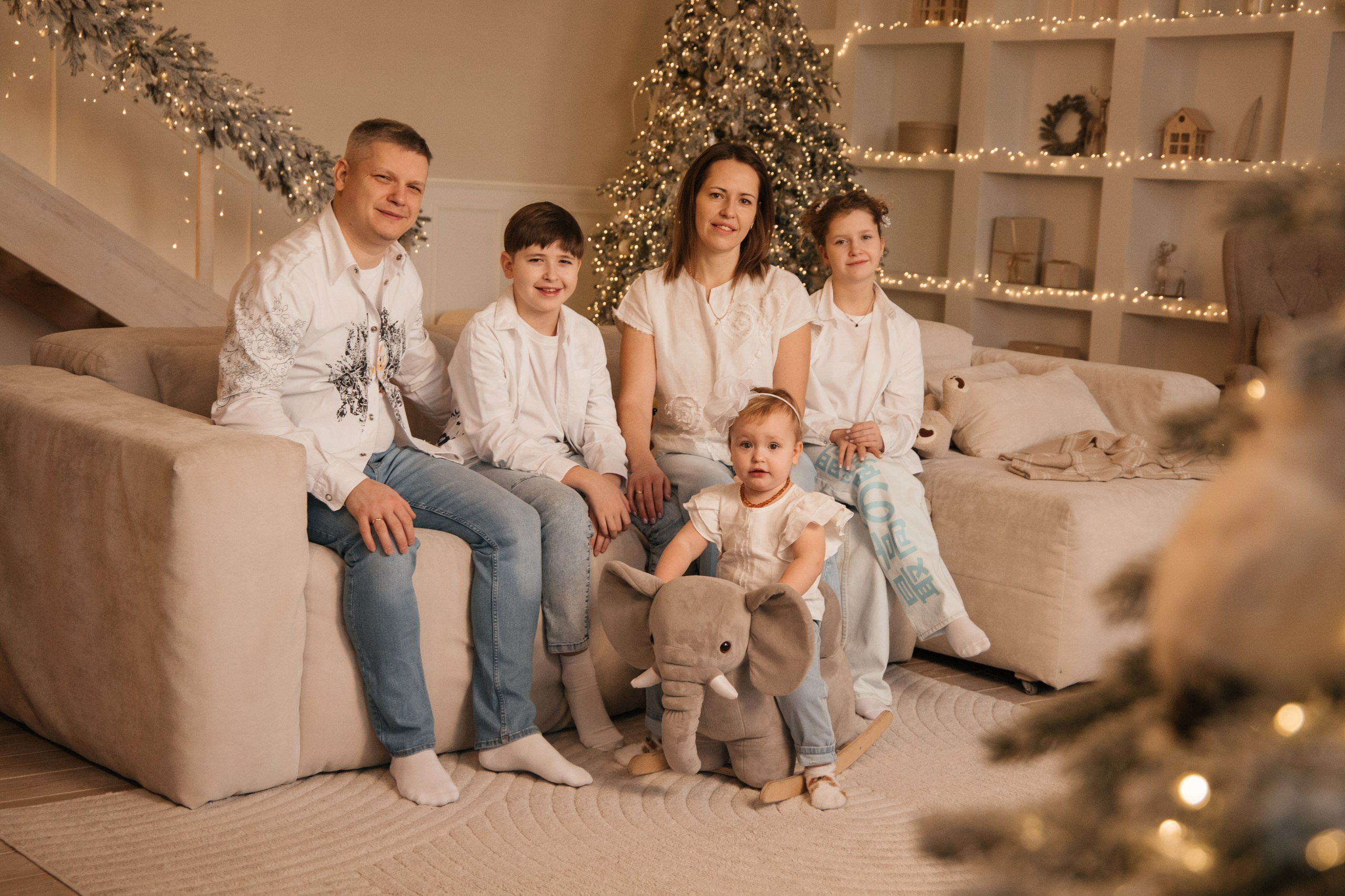 Новый год в кругу семьи. Фотограф в Красноярске Глинская Ольга