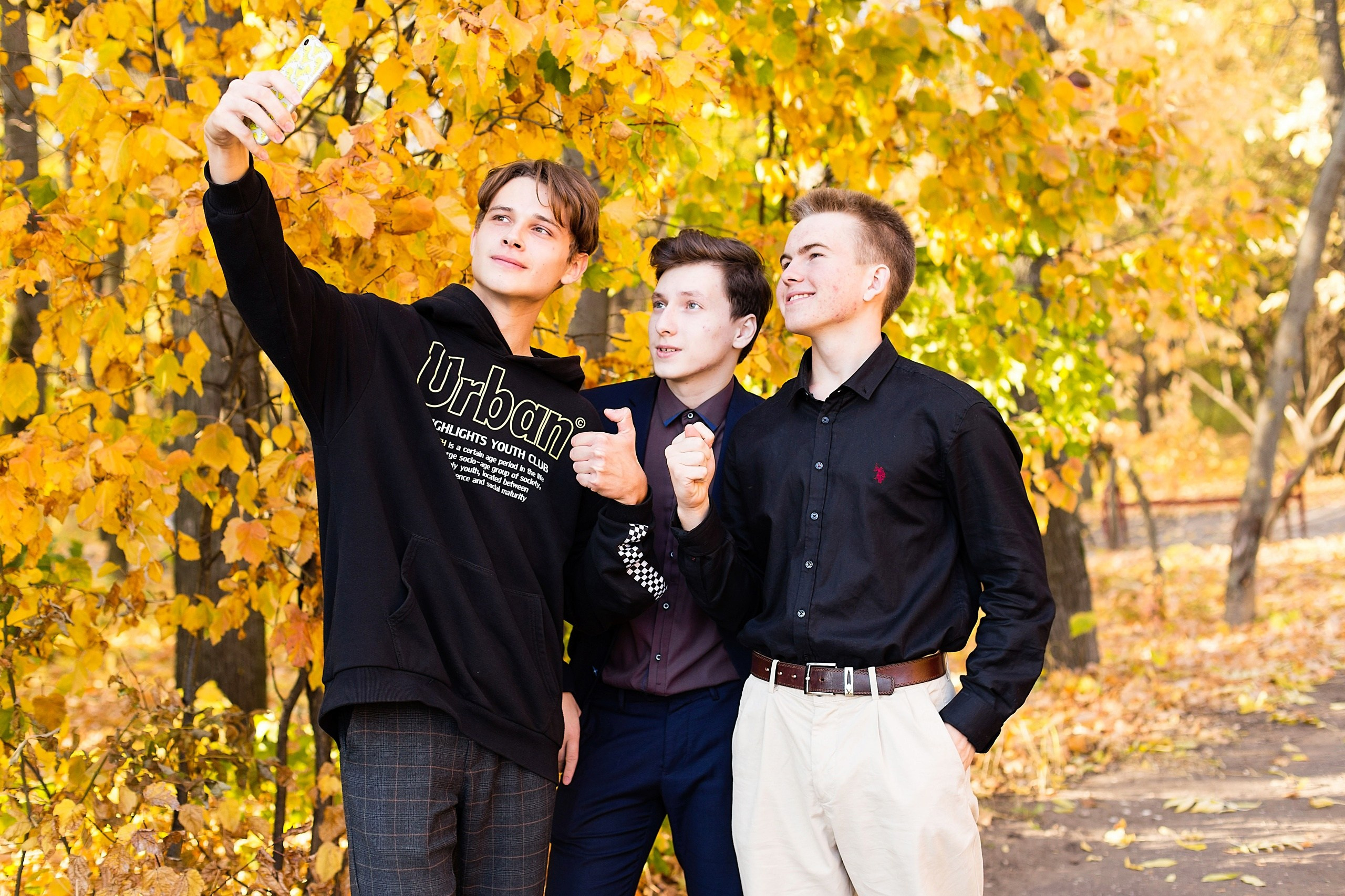 Съёмка в парке. Выпускные альбомы «Эврика» в Нижнем Новгороде