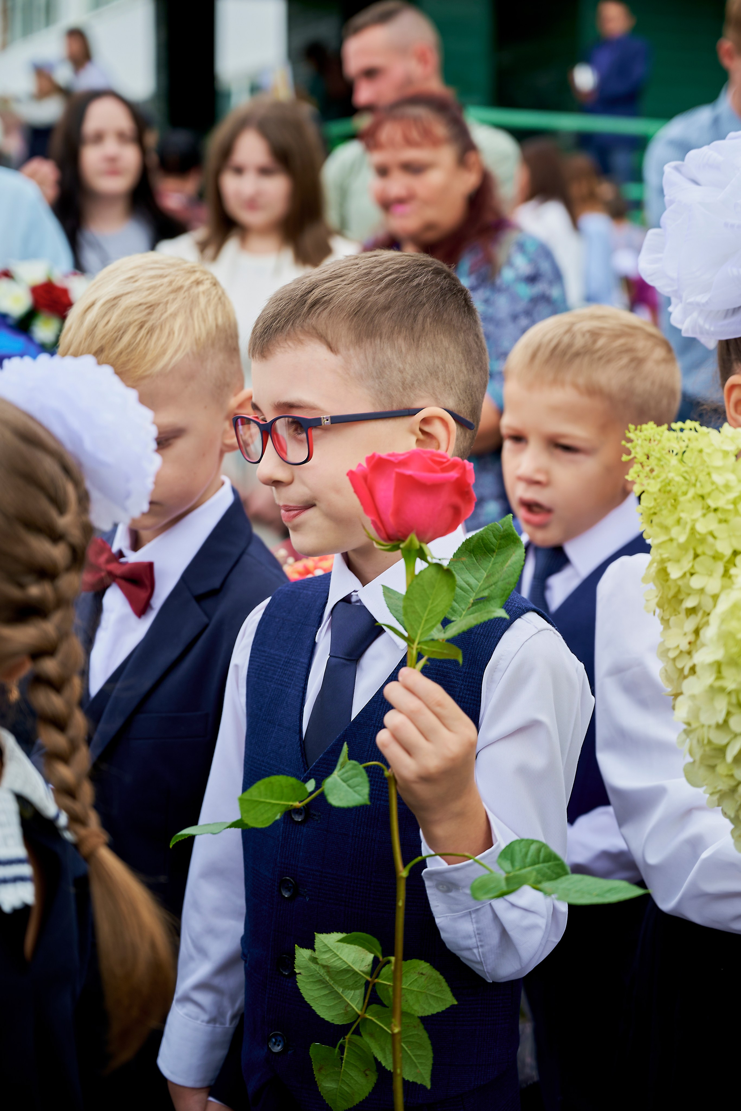 Первый раз в 1-й класс. Фотостудия «Юла»