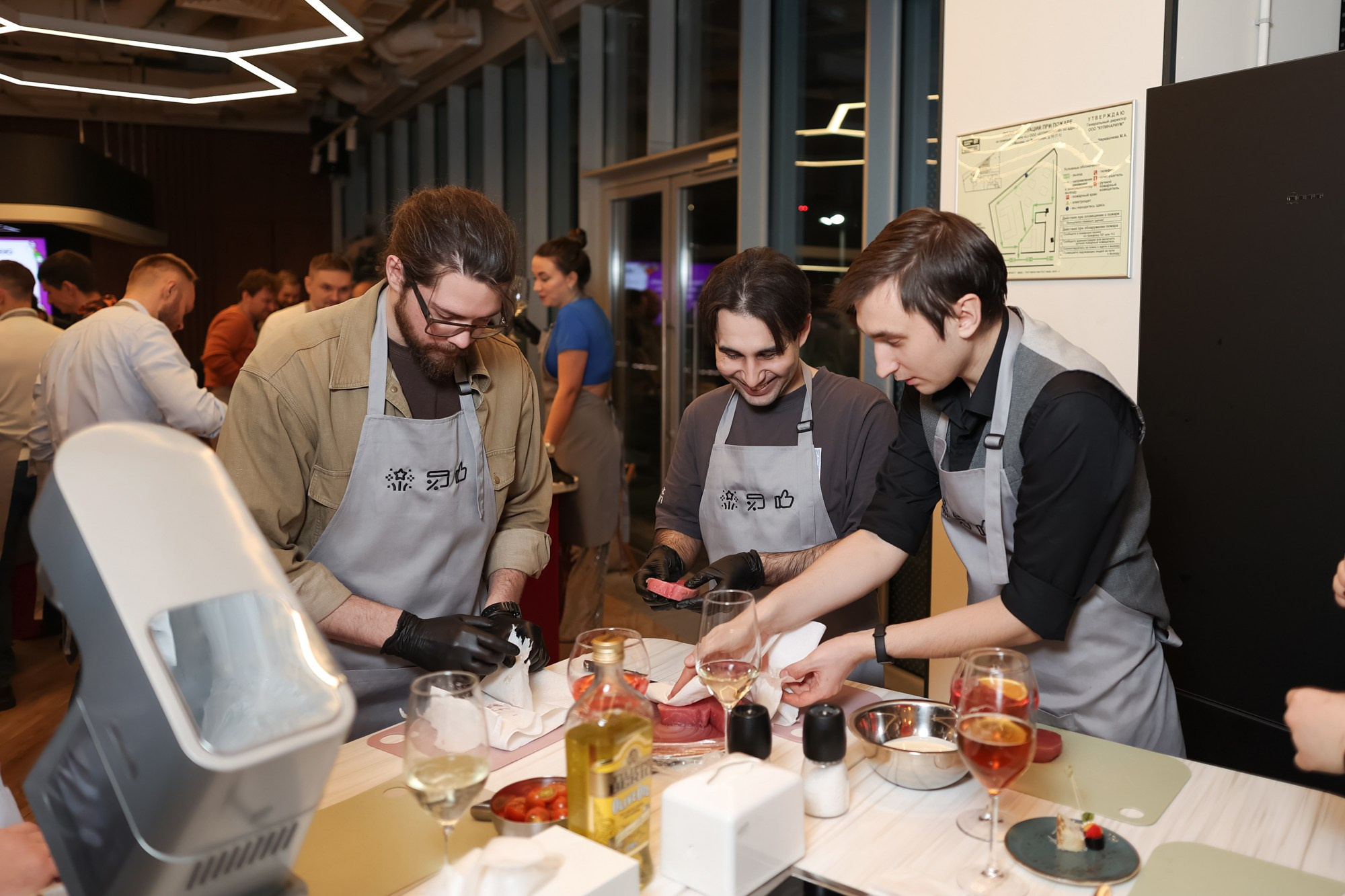 Кулинарный мастер-класс. Репортажный фотограф видеограф в Москве Ольга Плаксина