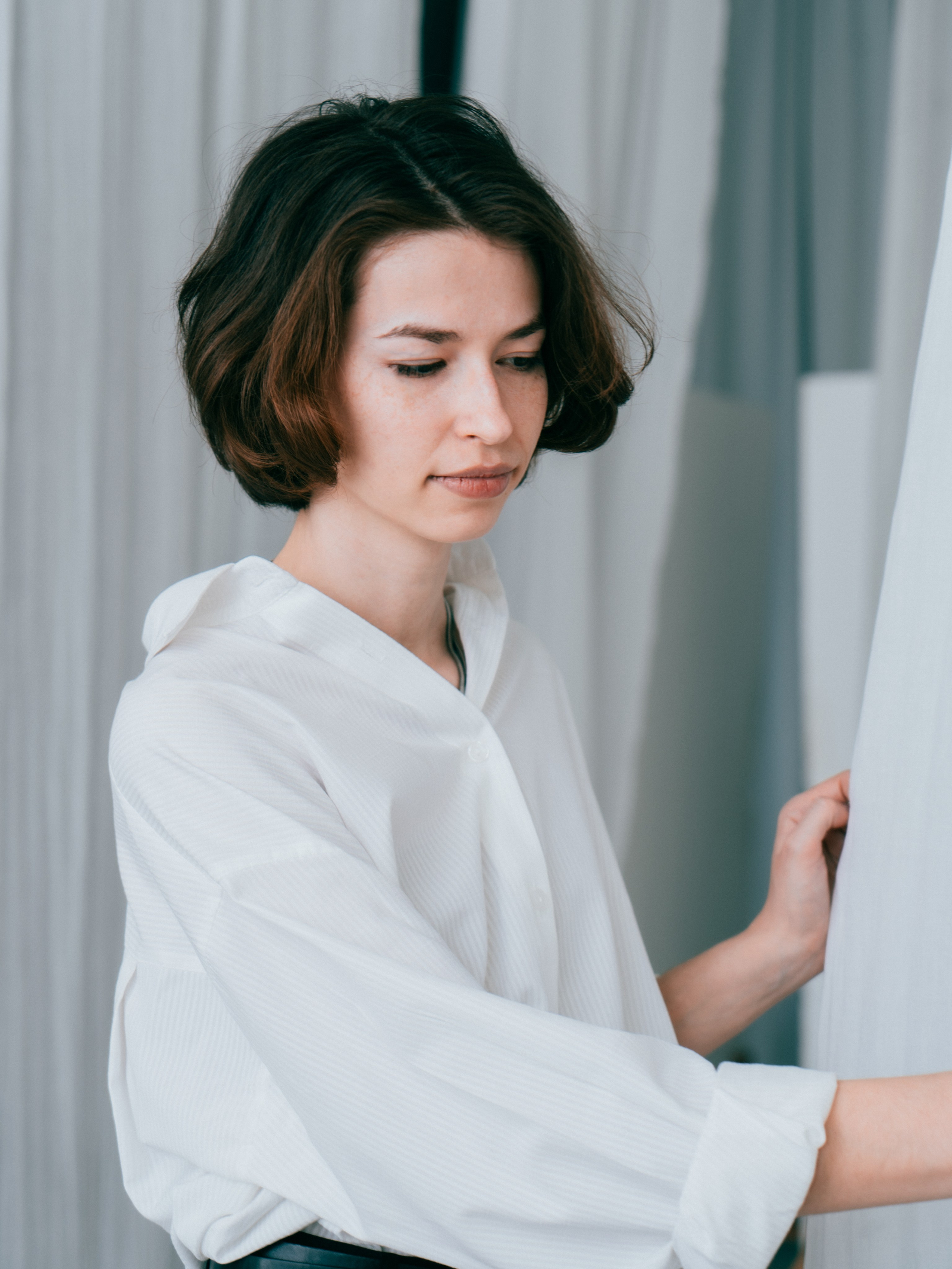 Портретная фотосессия для Полины в фотостудии. Светлана Гопанюк. Портретный фотограф. Санкт-Петербург. СПб