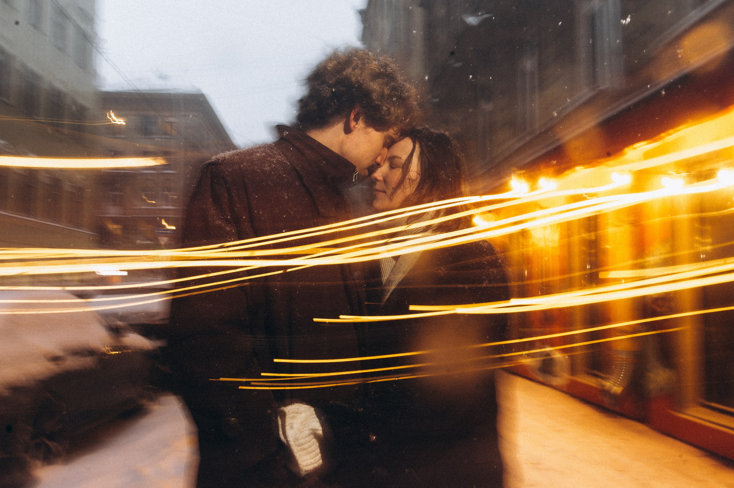 Снежная лав стори. Фотограф ПИТЕР СПБ Надежда Баранова