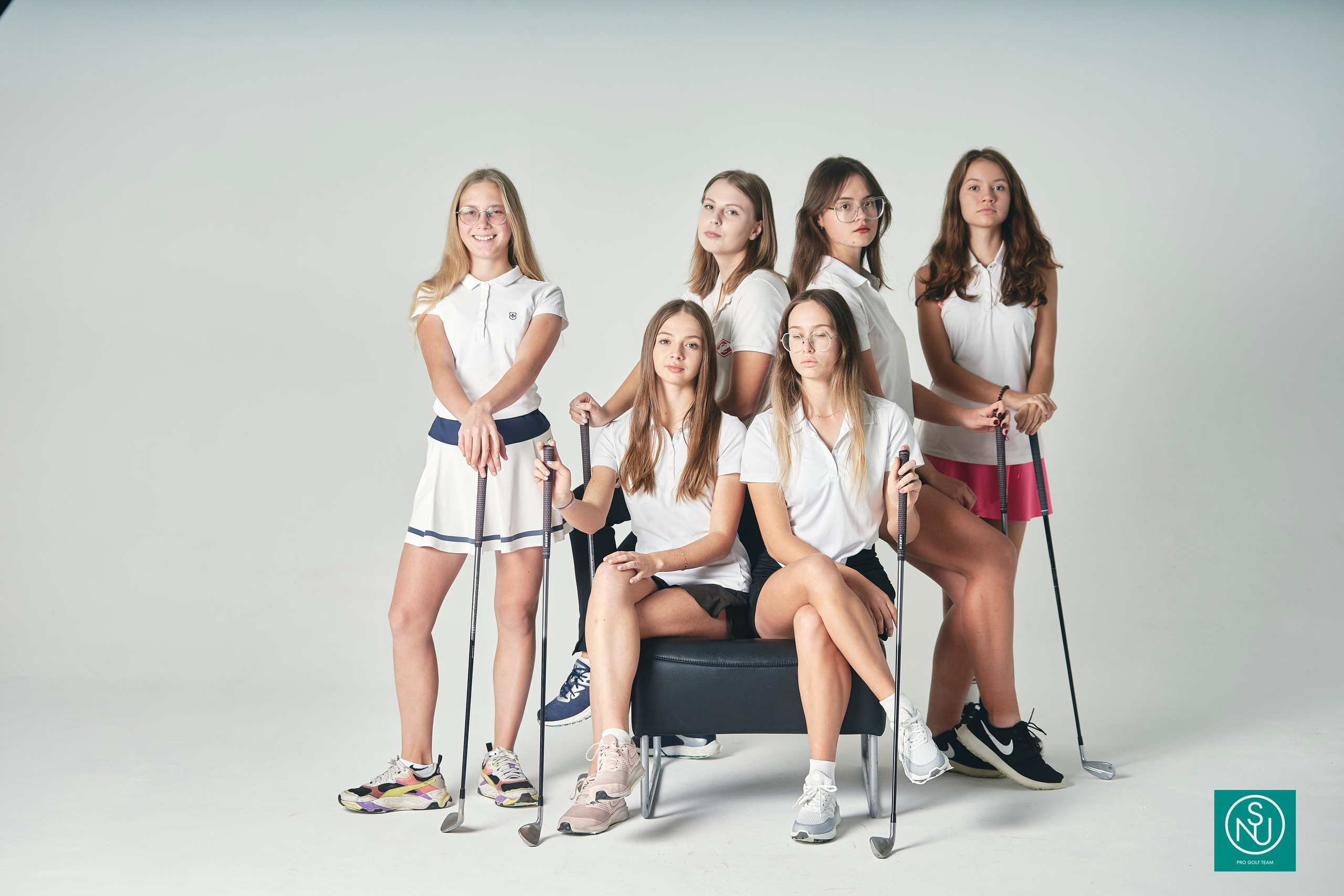 NSU съемка команды 2024. Академия гольфа NSU в Москве. Тренировки по гольфу для детей и взрослых, тренировки для новичков