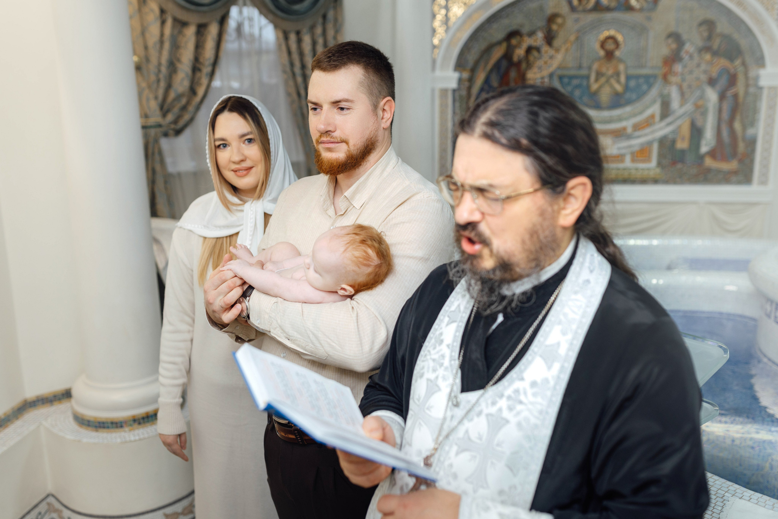 Крещение Эмилии, храм Святой Троицы, ноябрь 25