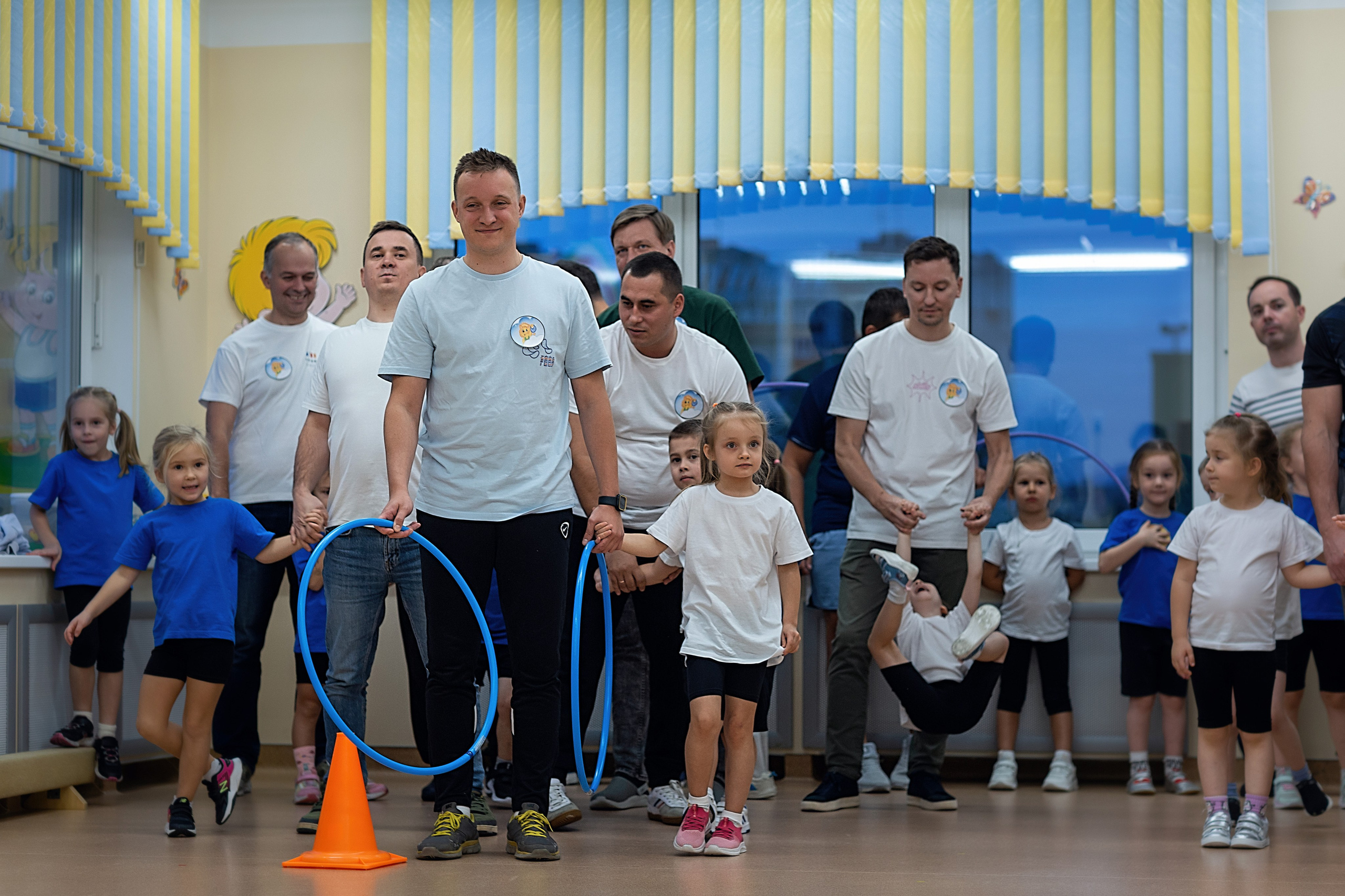 День пап в детском саду_2024. Семейный фотограф в Санкт-Петербурге