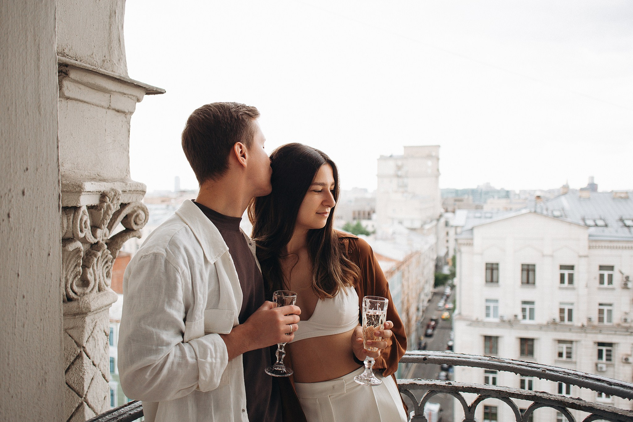 Марина и Роман в «сталинке». Семейный фотограф в Москве Марина Петра