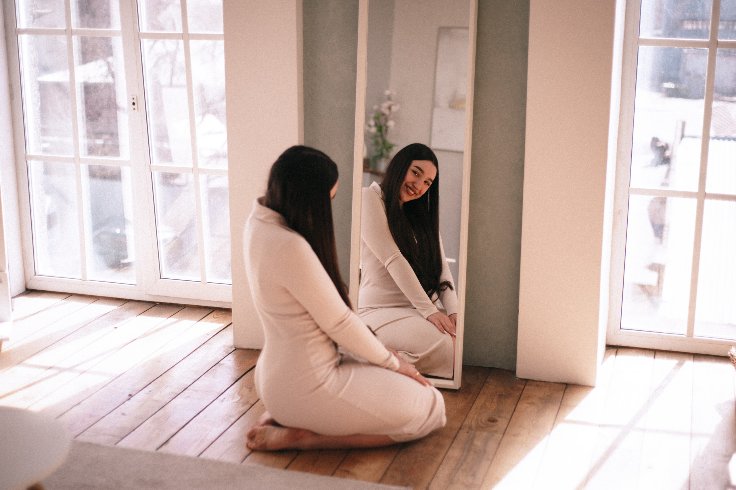 Аня, студия. Фотограф в Новосибирске Полина Колмачевская