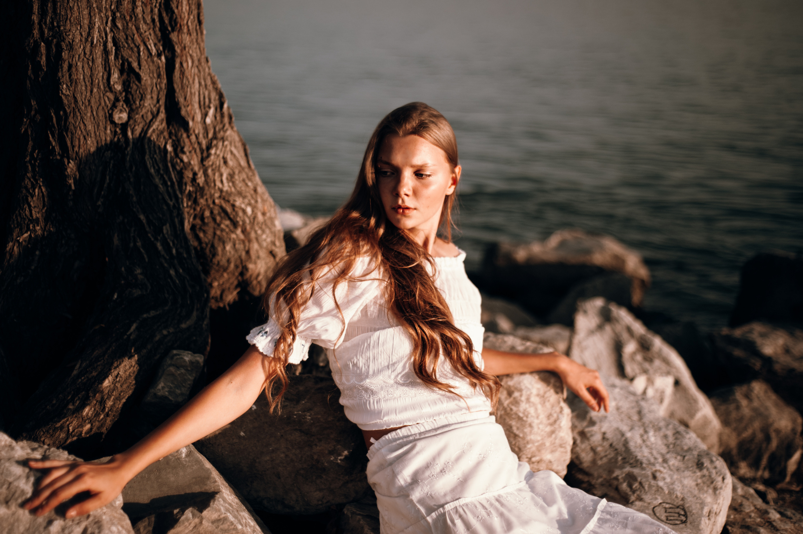 Катя, берег. Фотограф в Новосибирске Полина Колмачевская