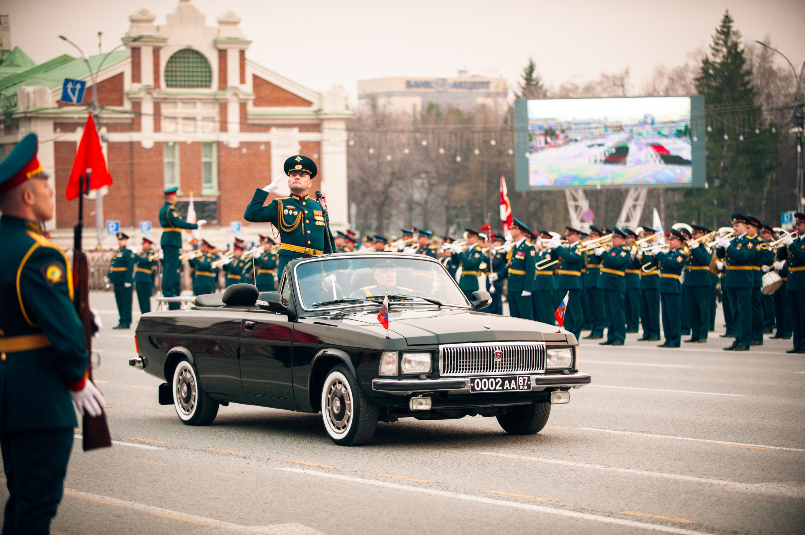 Репетиция парада. Фотограф в Новосибирске Полина Колмачевская
