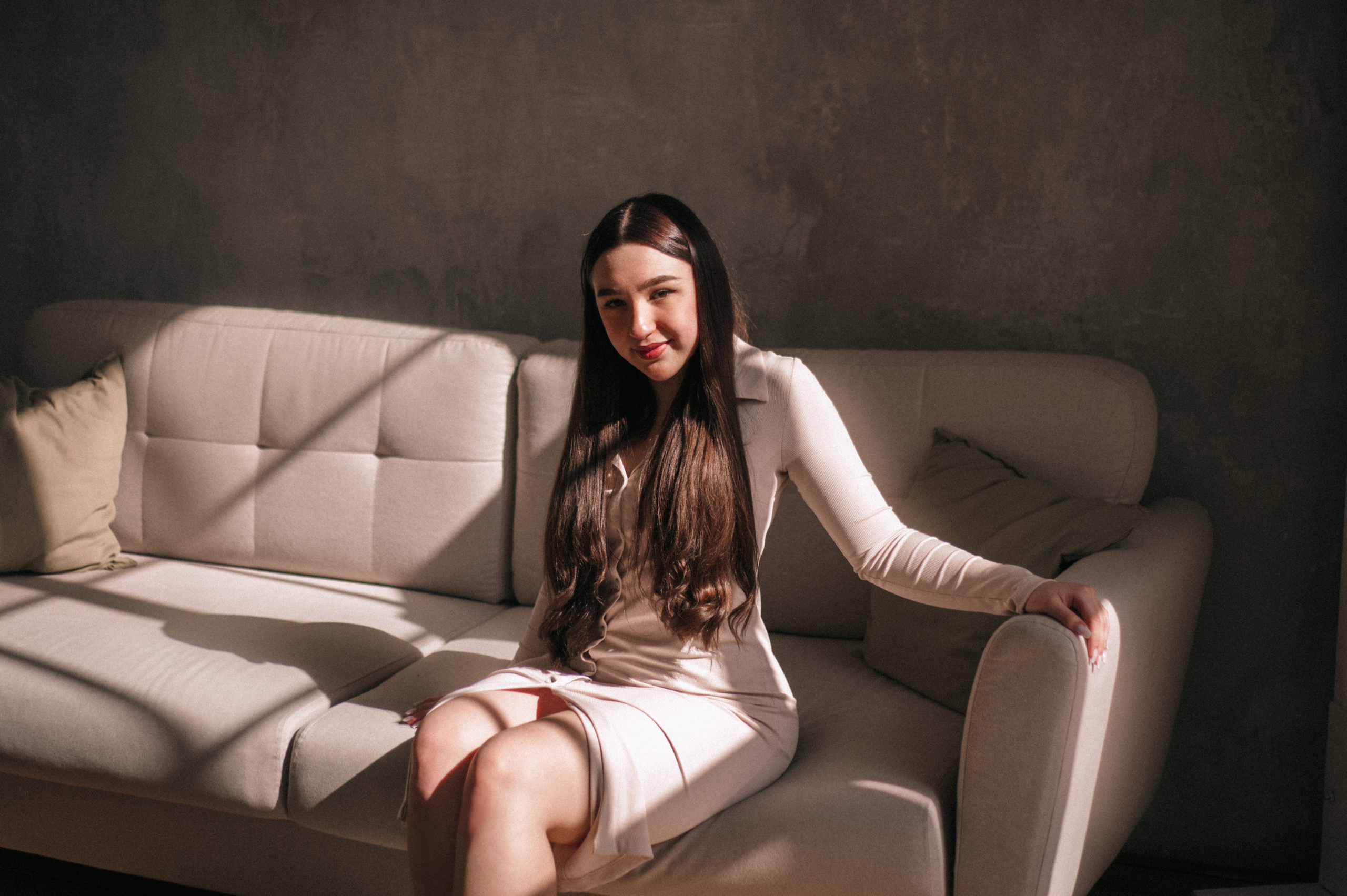 Аня, студия. Фотограф в Новосибирске Полина Колмачевская