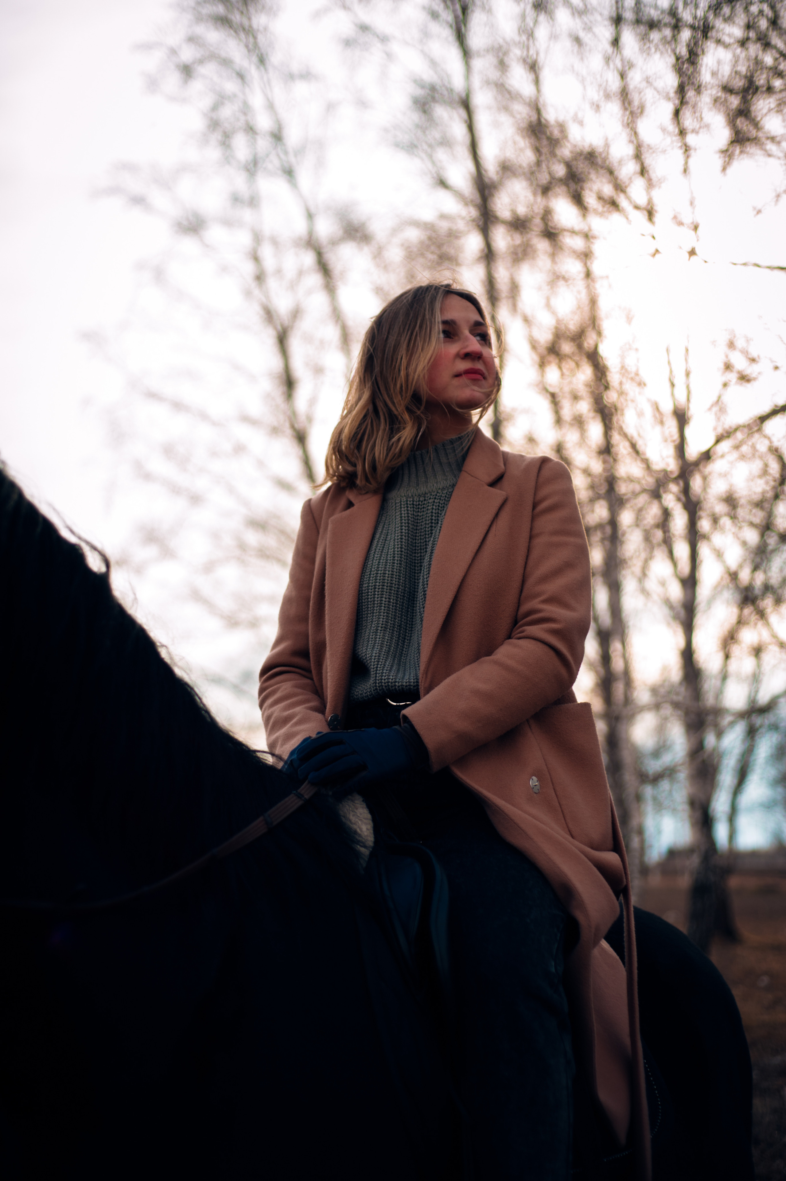 Алёна с лошадками. Фотограф в Новосибирске Полина Колмачевская