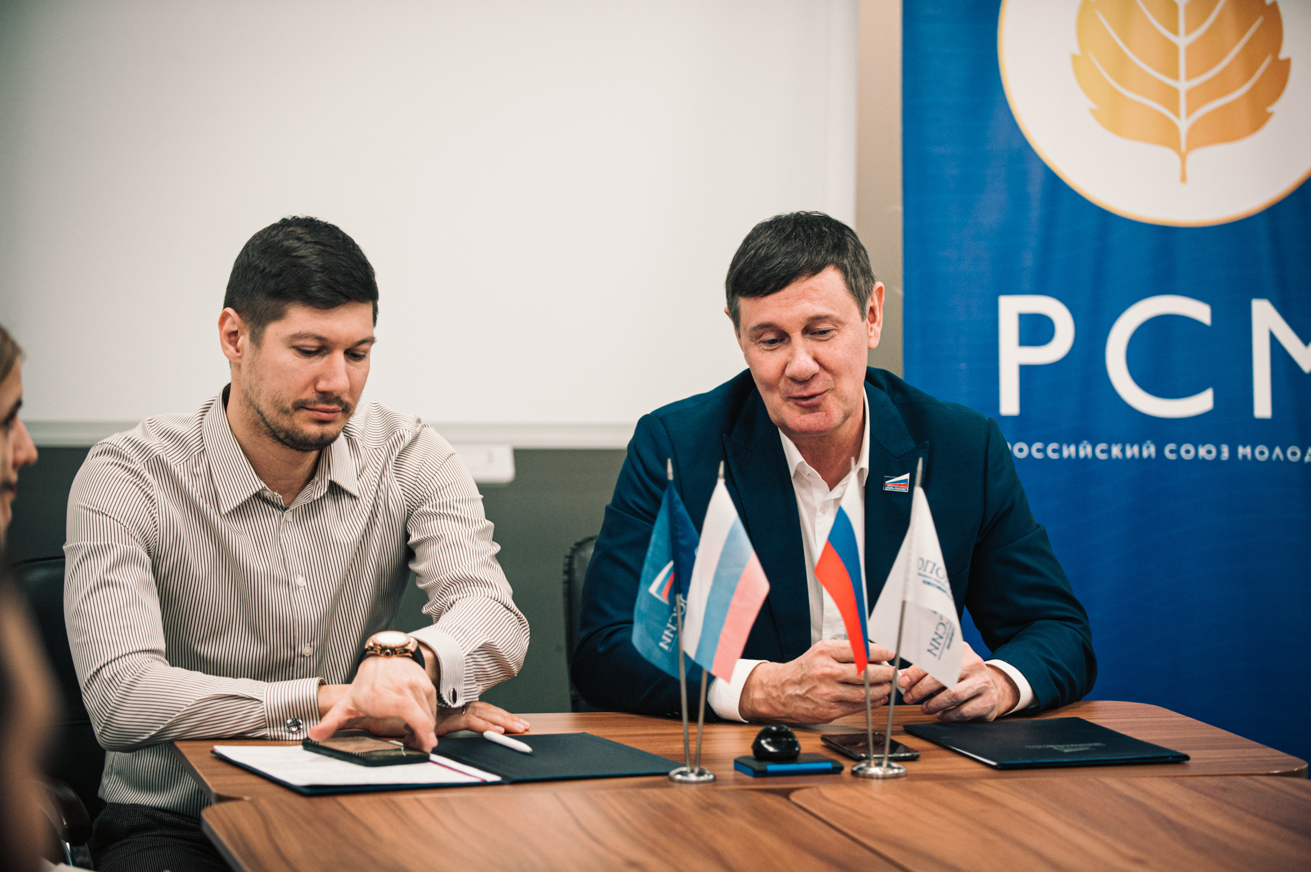 Подписание соглашения РСМ. Фотограф в Новосибирске Полина Колмачевская