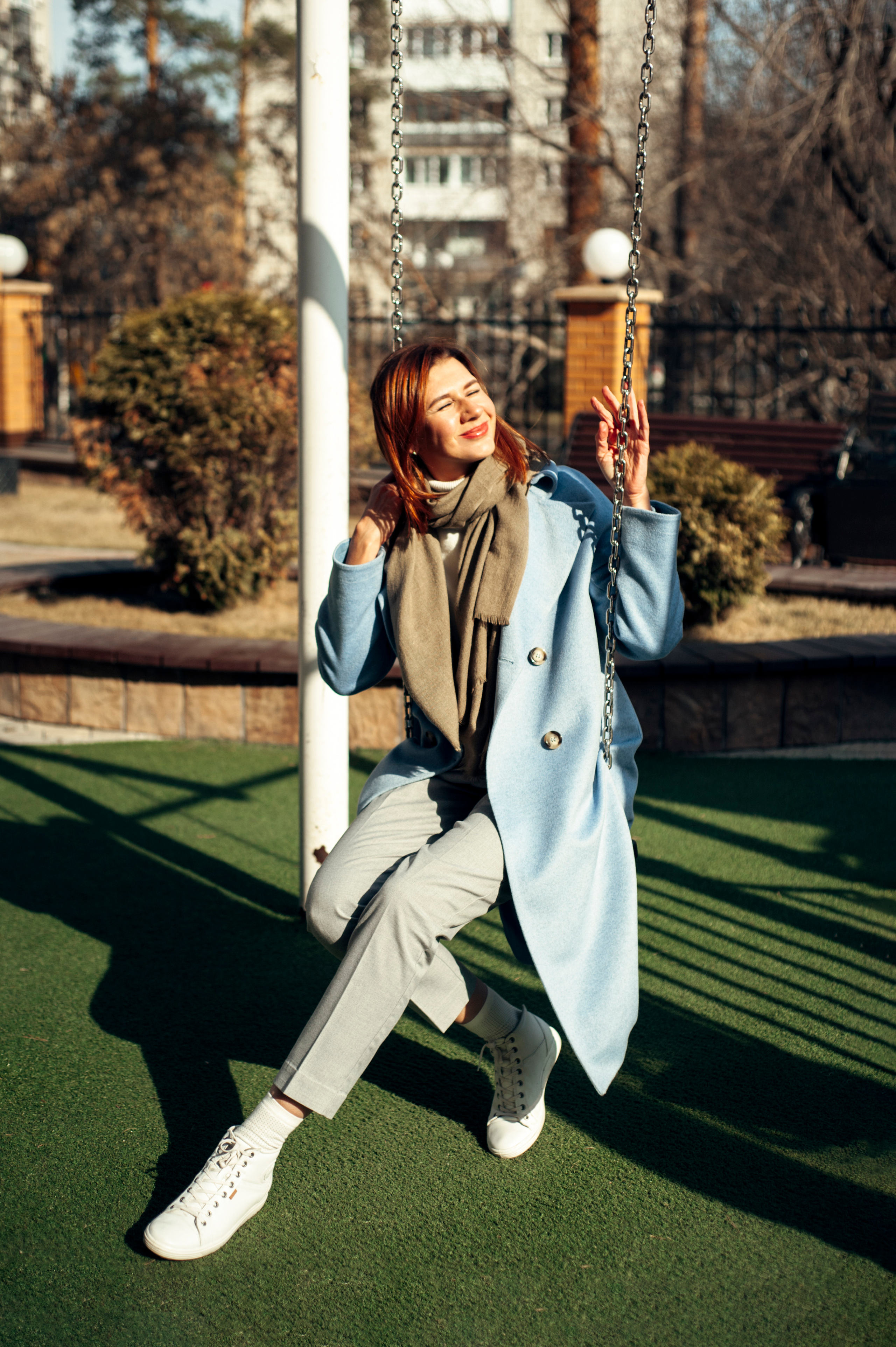 Анна, прогулочная съёмка. Фотограф в Новосибирске Полина Колмачевская