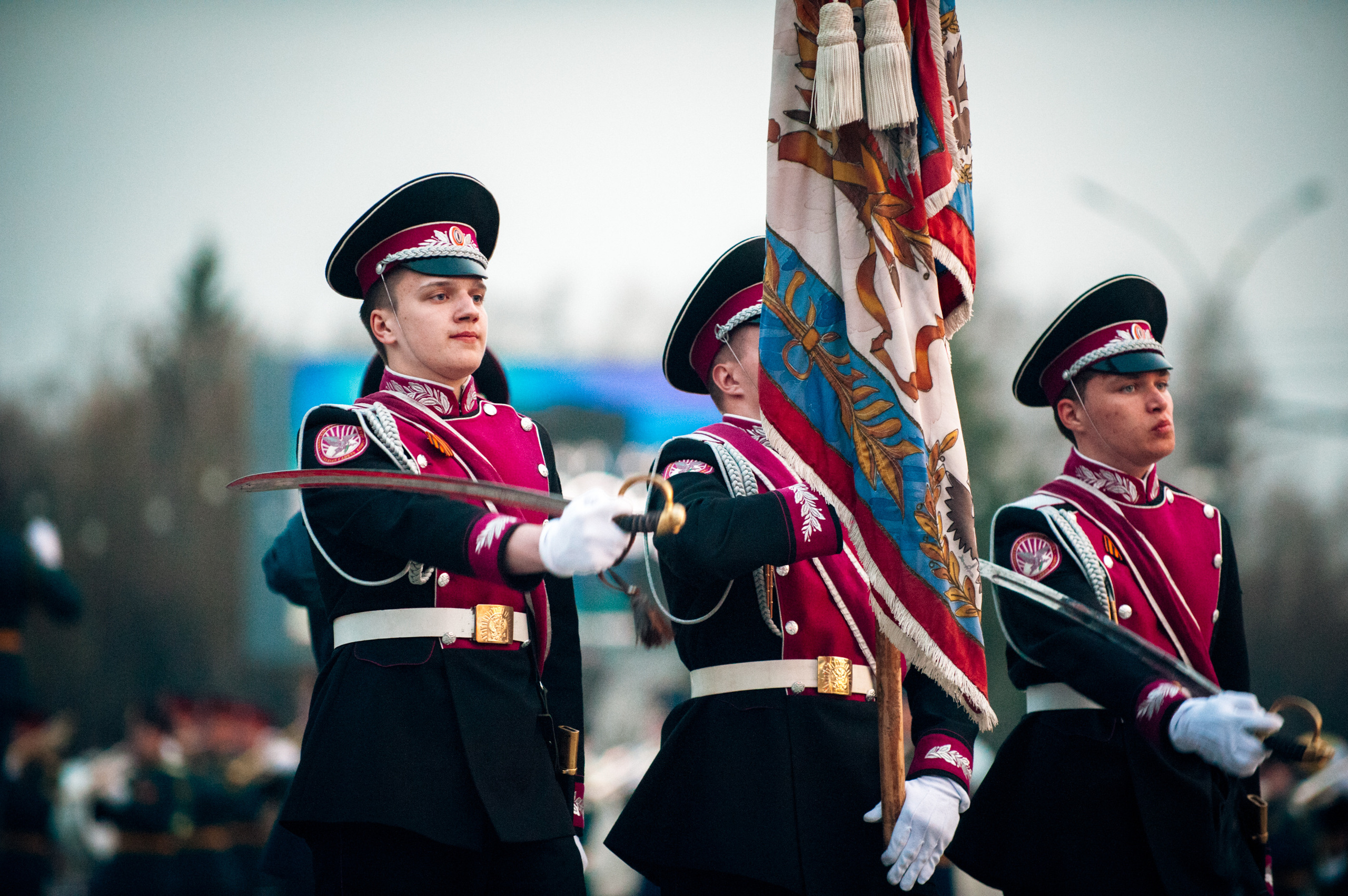 Репетиция парада. Фотограф в Новосибирске Полина Колмачевская