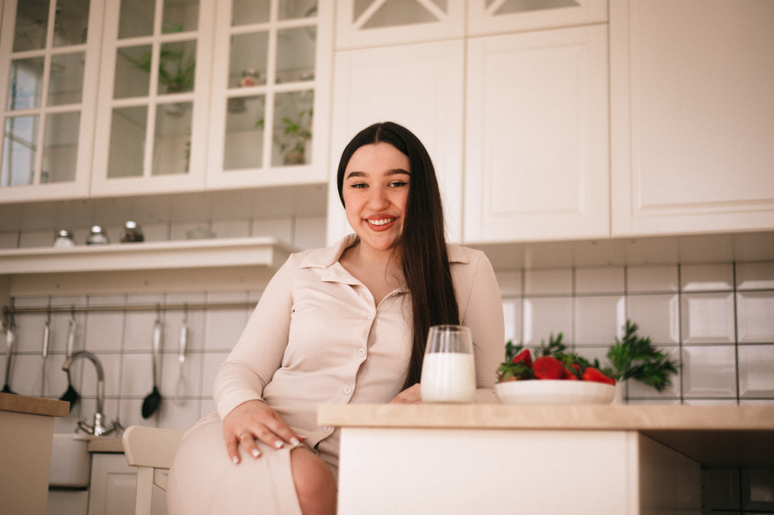 Аня, студия. Фотограф в Новосибирске Полина Колмачевская