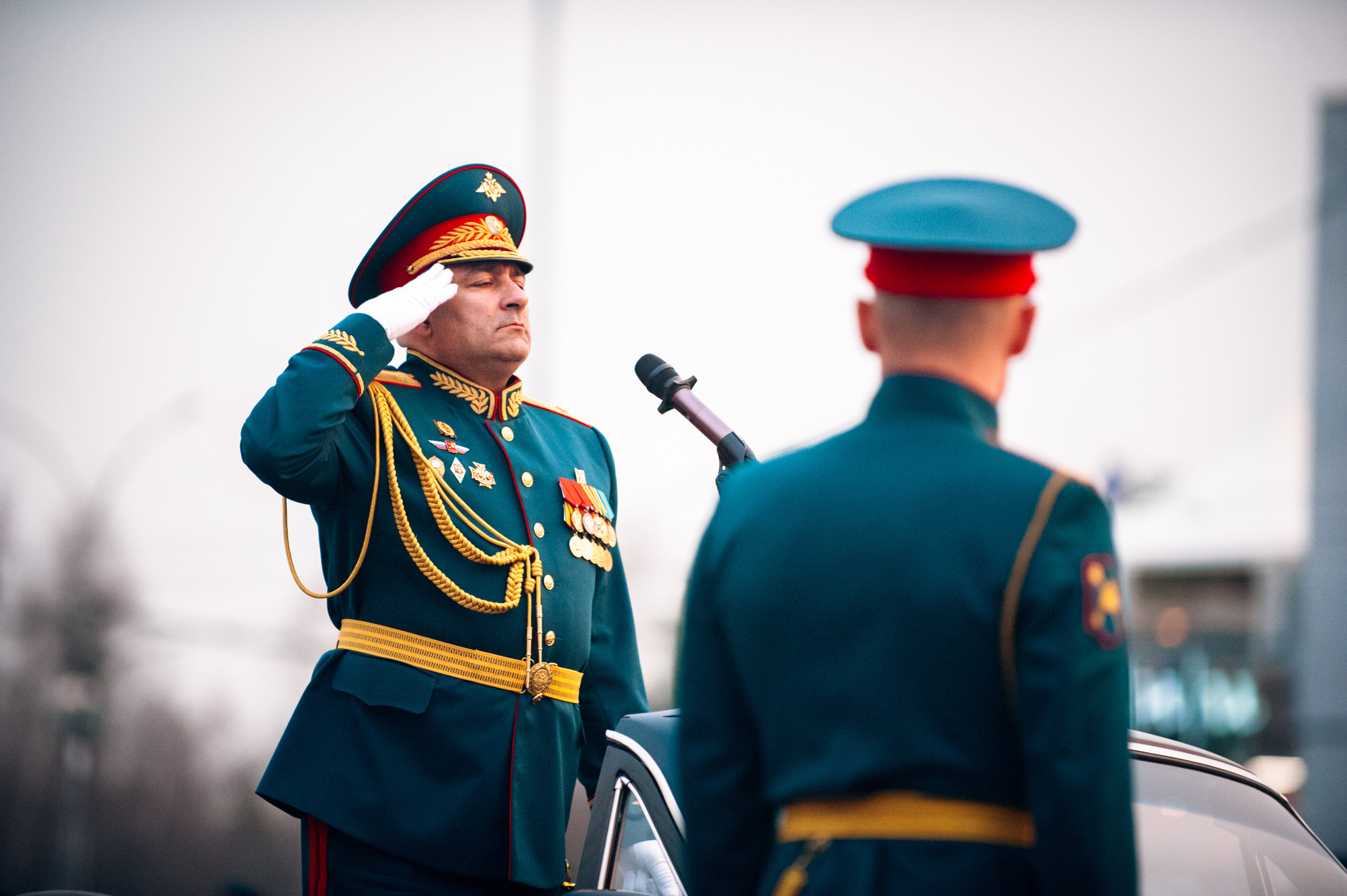 Репетиция парада. Фотограф в Новосибирске Полина Колмачевская