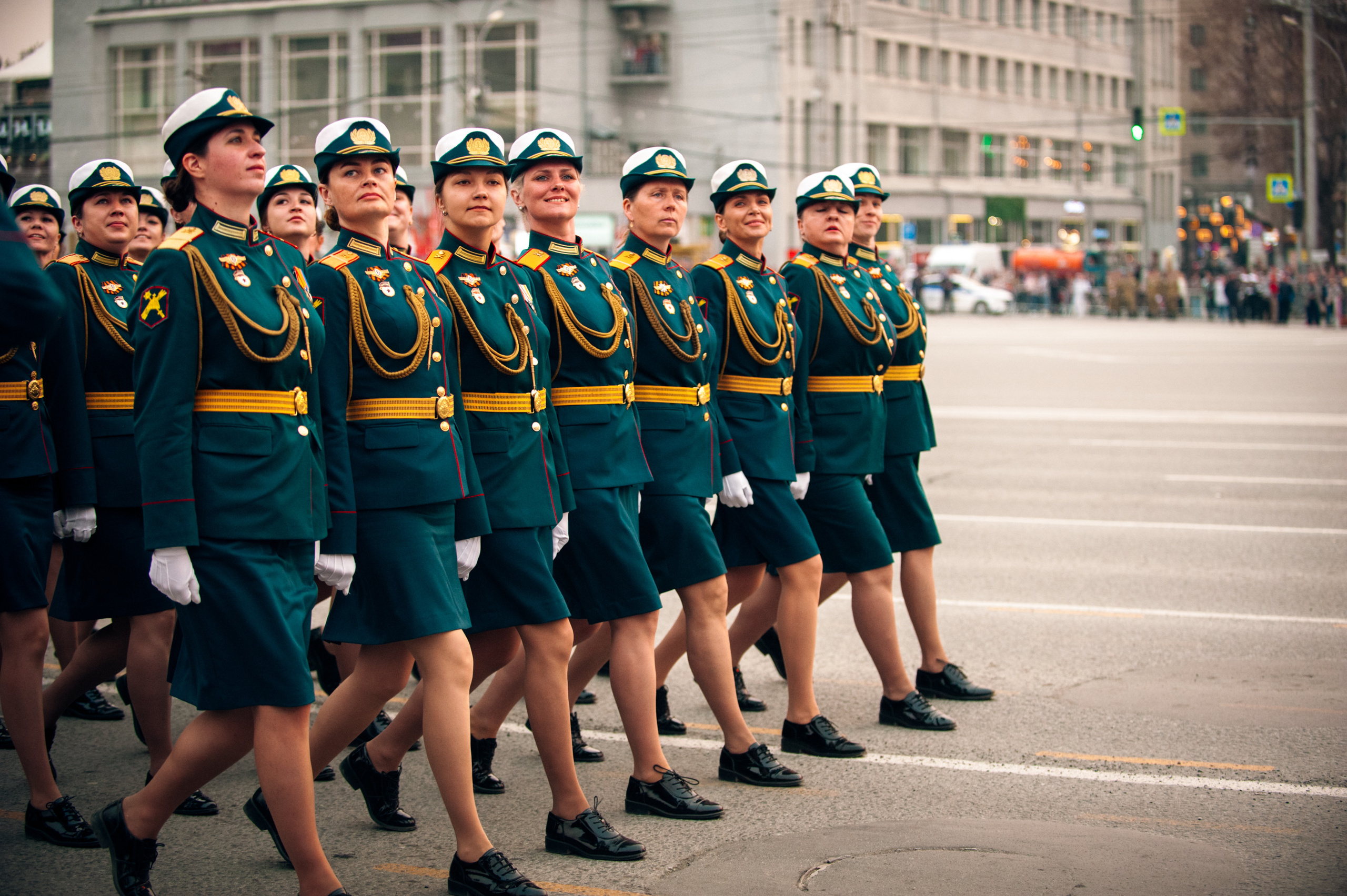 Репетиция парада. Фотограф в Новосибирске Полина Колмачевская