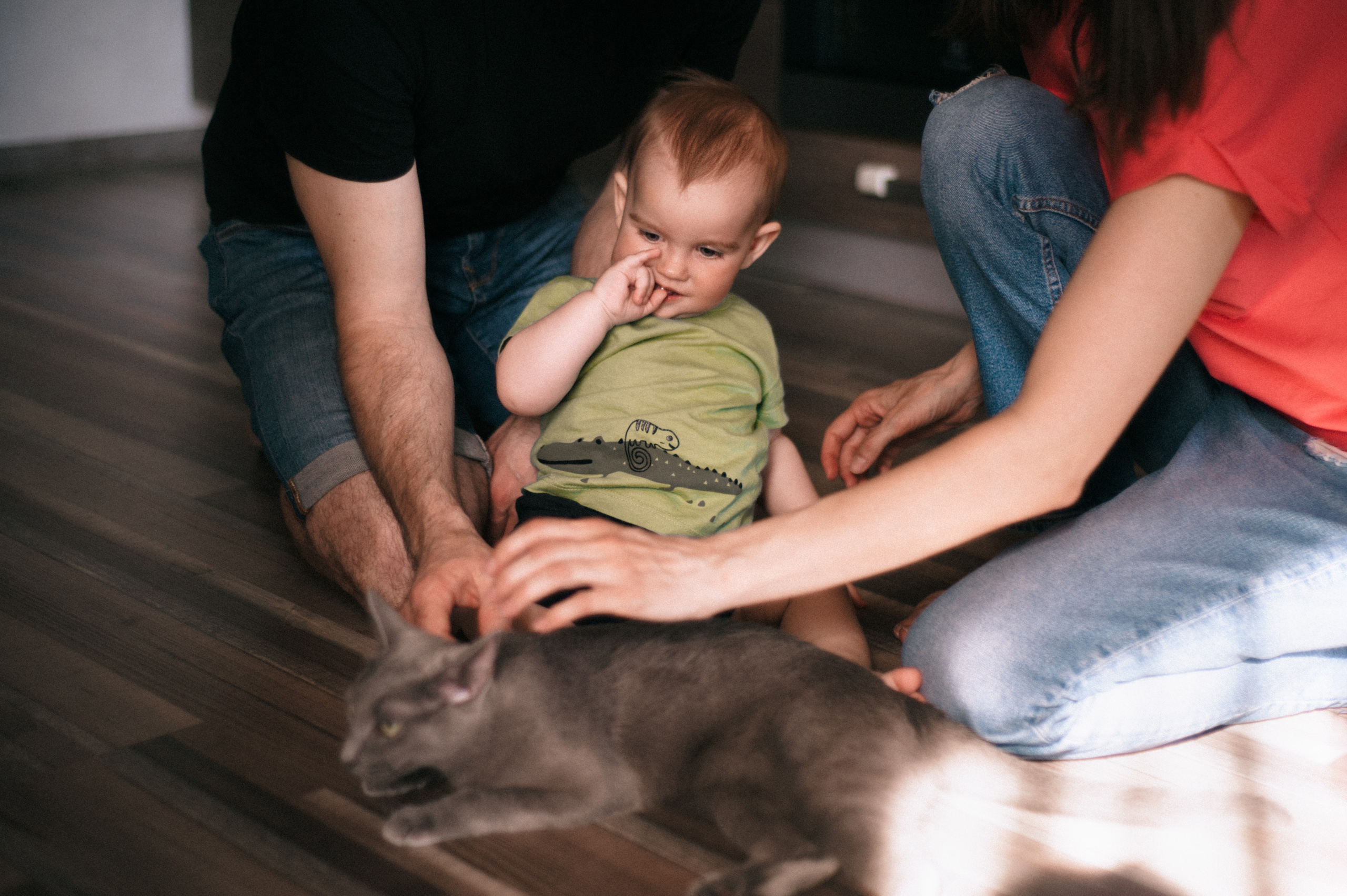 Семейная съёмка дома. Фотограф в Новосибирске Полина Колмачевская