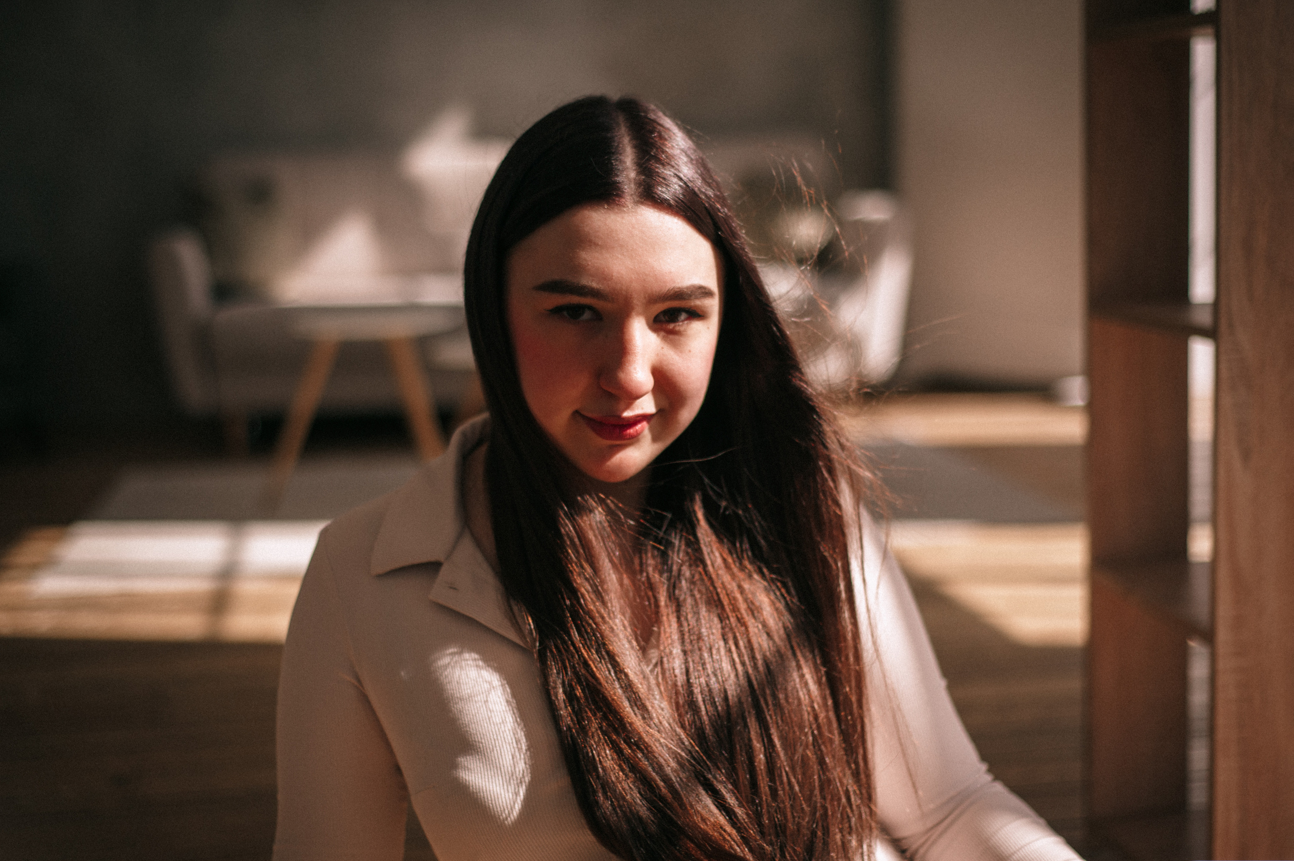 Аня, студия. Фотограф в Новосибирске Полина Колмачевская