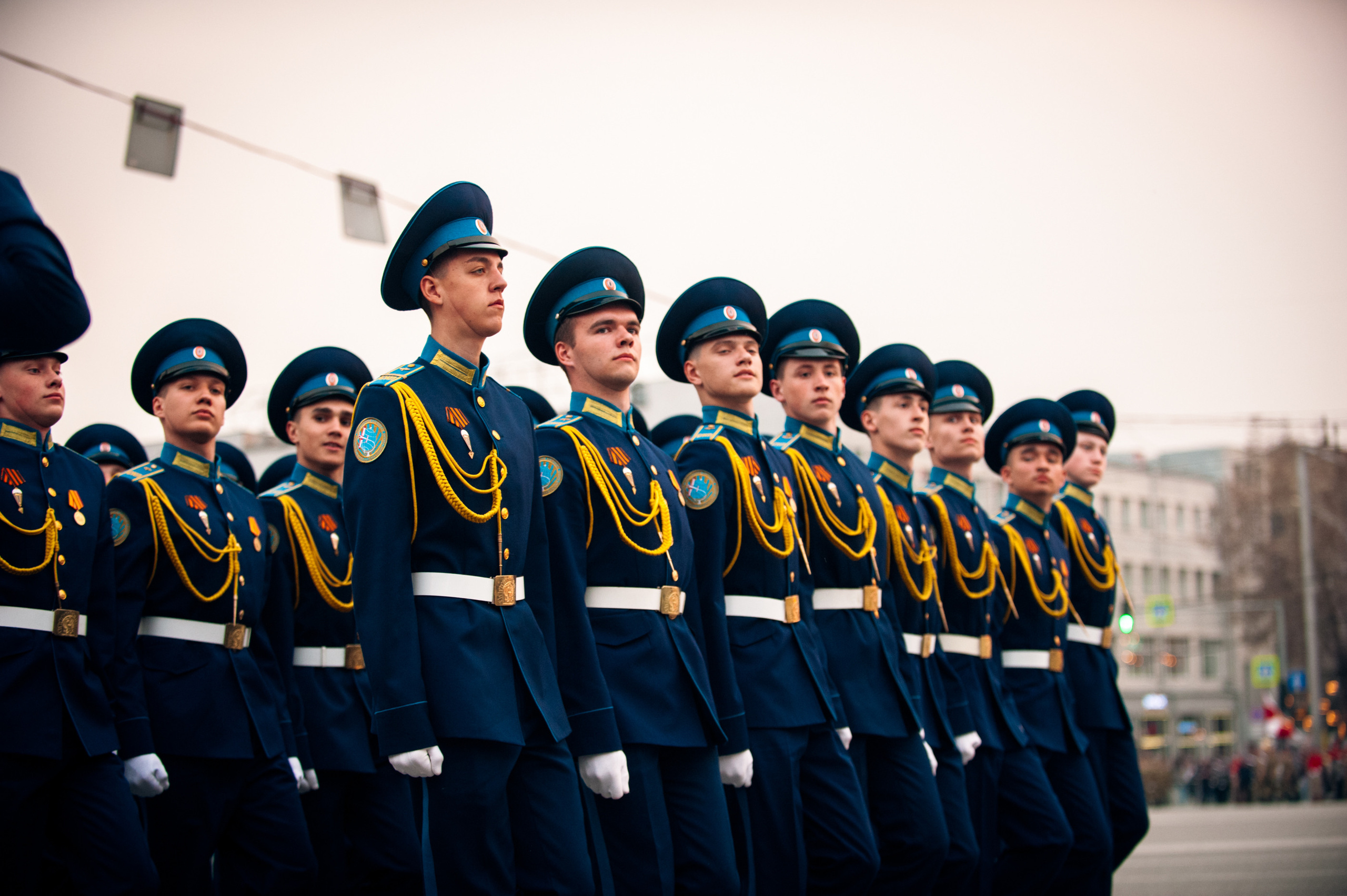 Репетиция парада. Фотограф в Новосибирске Полина Колмачевская