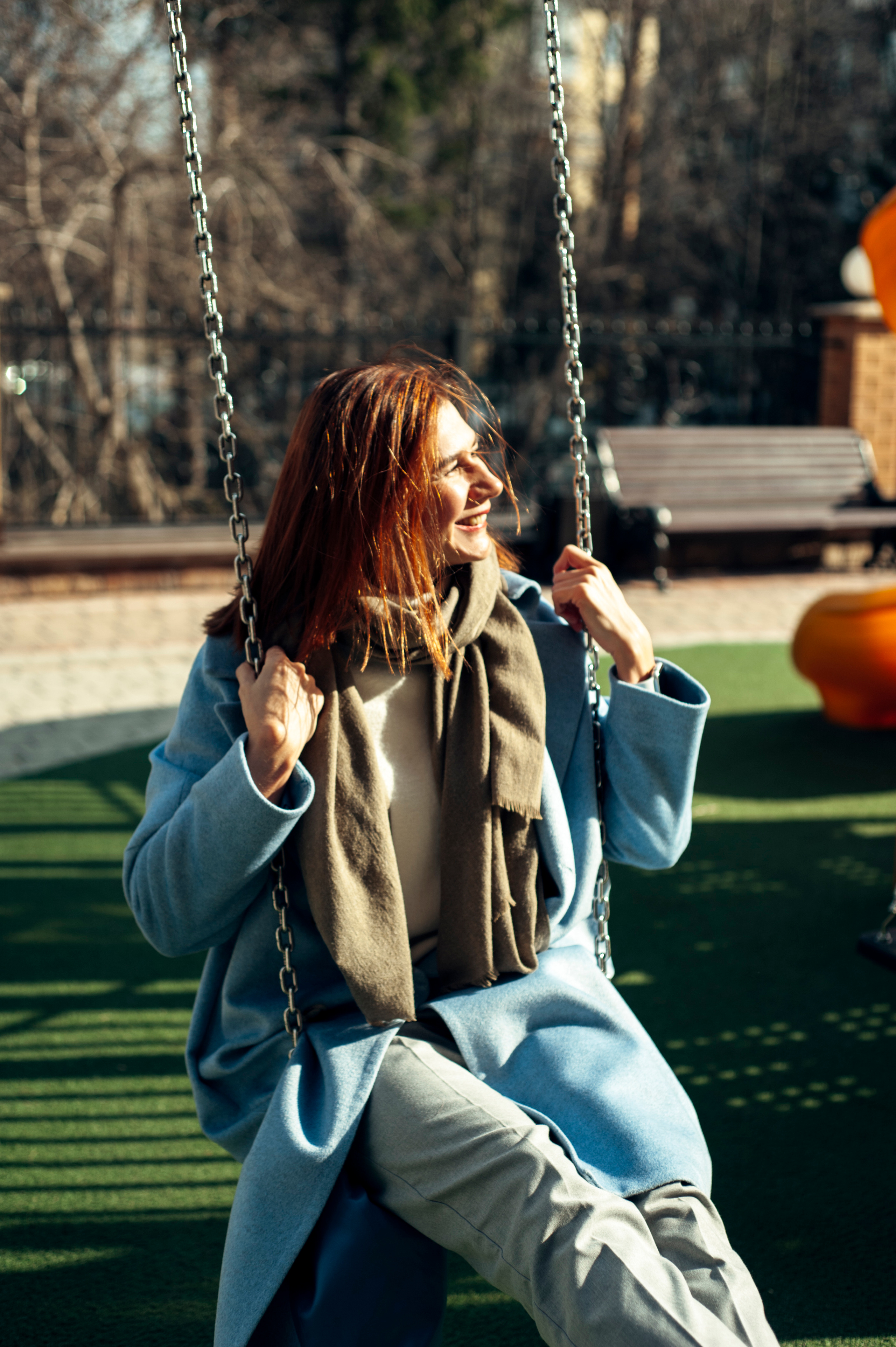 Анна, прогулочная съёмка. Фотограф в Новосибирске Полина Колмачевская