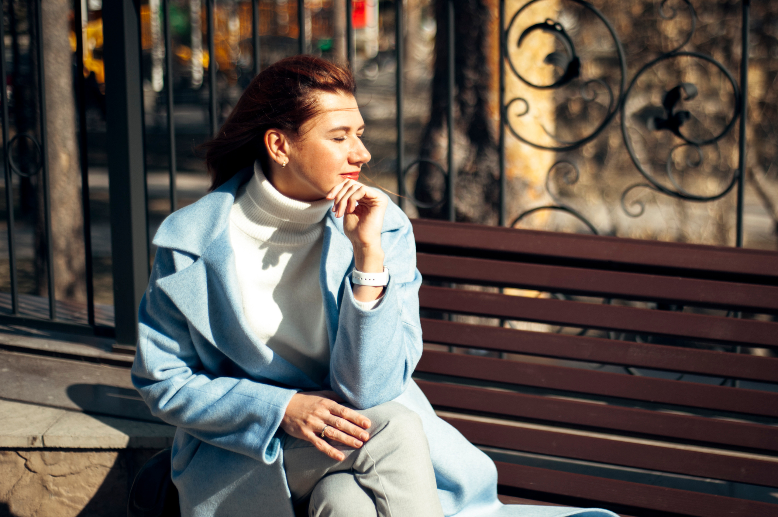 Анна, прогулочная съёмка. Фотограф в Новосибирске Полина Колмачевская