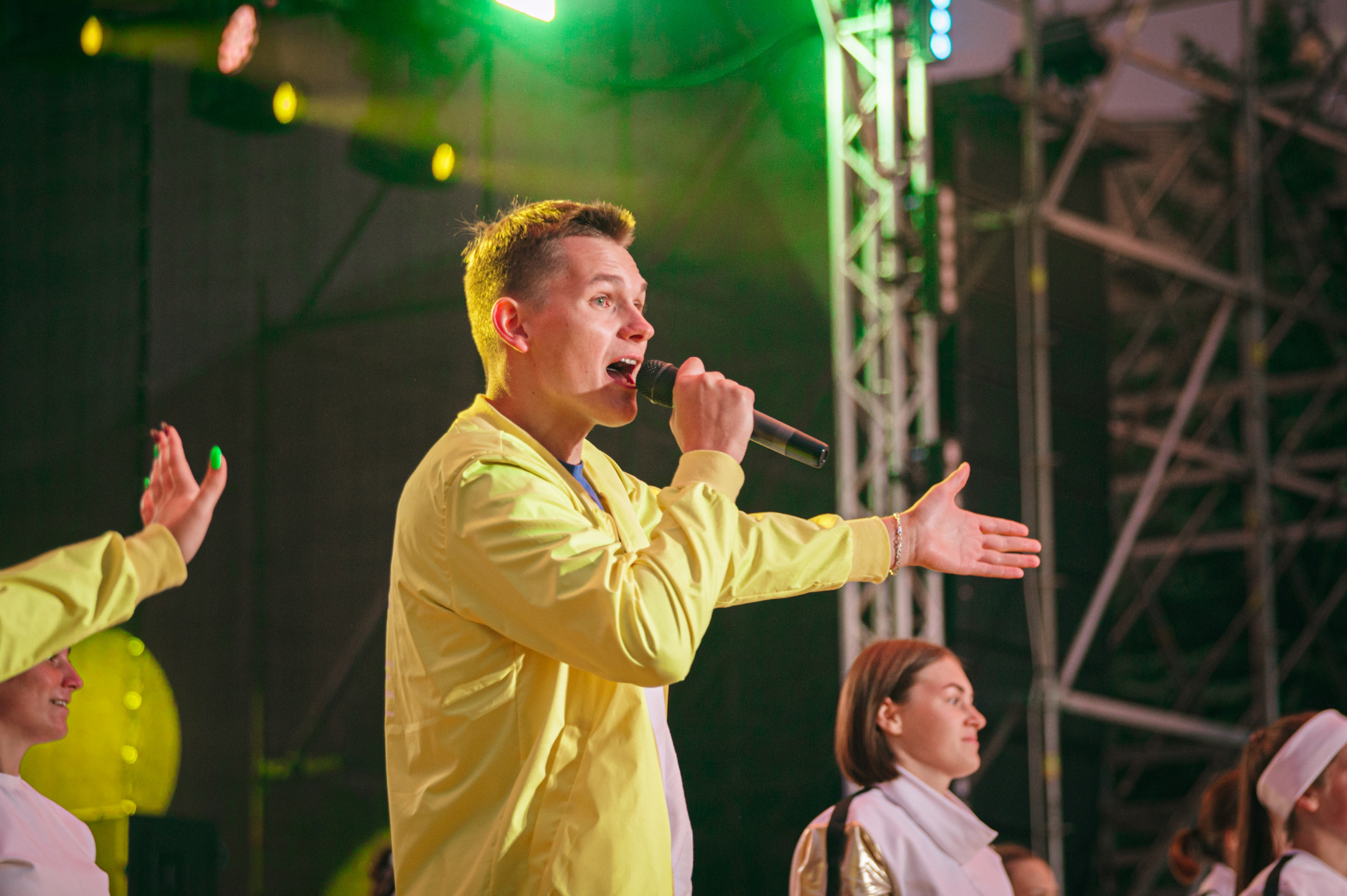 Закрытие фестиваля работающей молодежи в Ставрополе. Фотограф в Новосибирске Полина Колмачевская