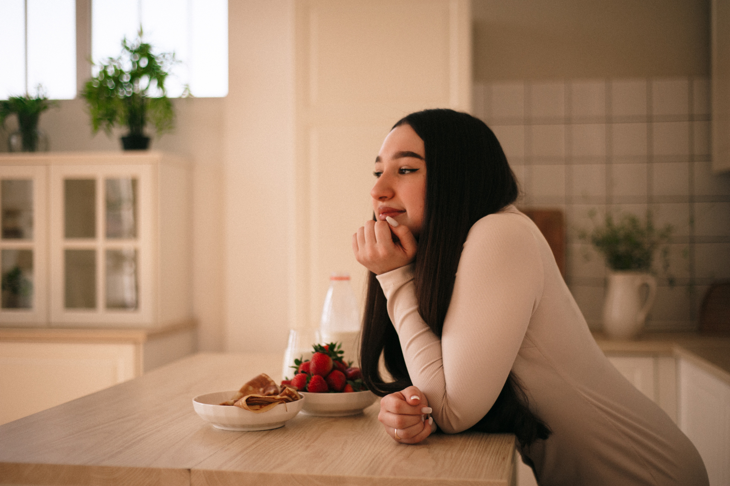Аня, студия. Фотограф в Новосибирске Полина Колмачевская